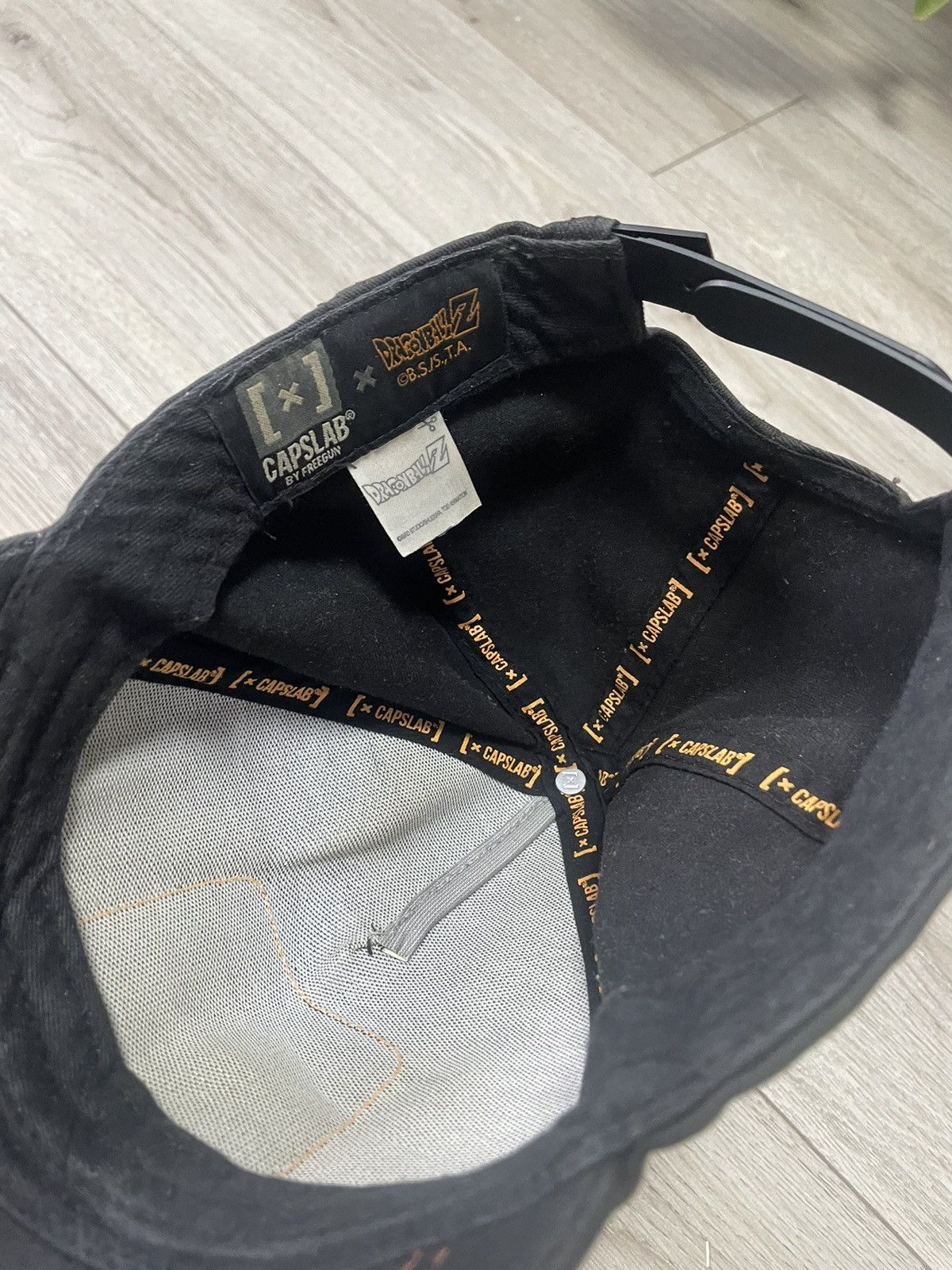 Anime Vintage Dragon Ball Z Goku Anime Cap Black Worn Faded Size ONE SIZE - 11 Thumbnail