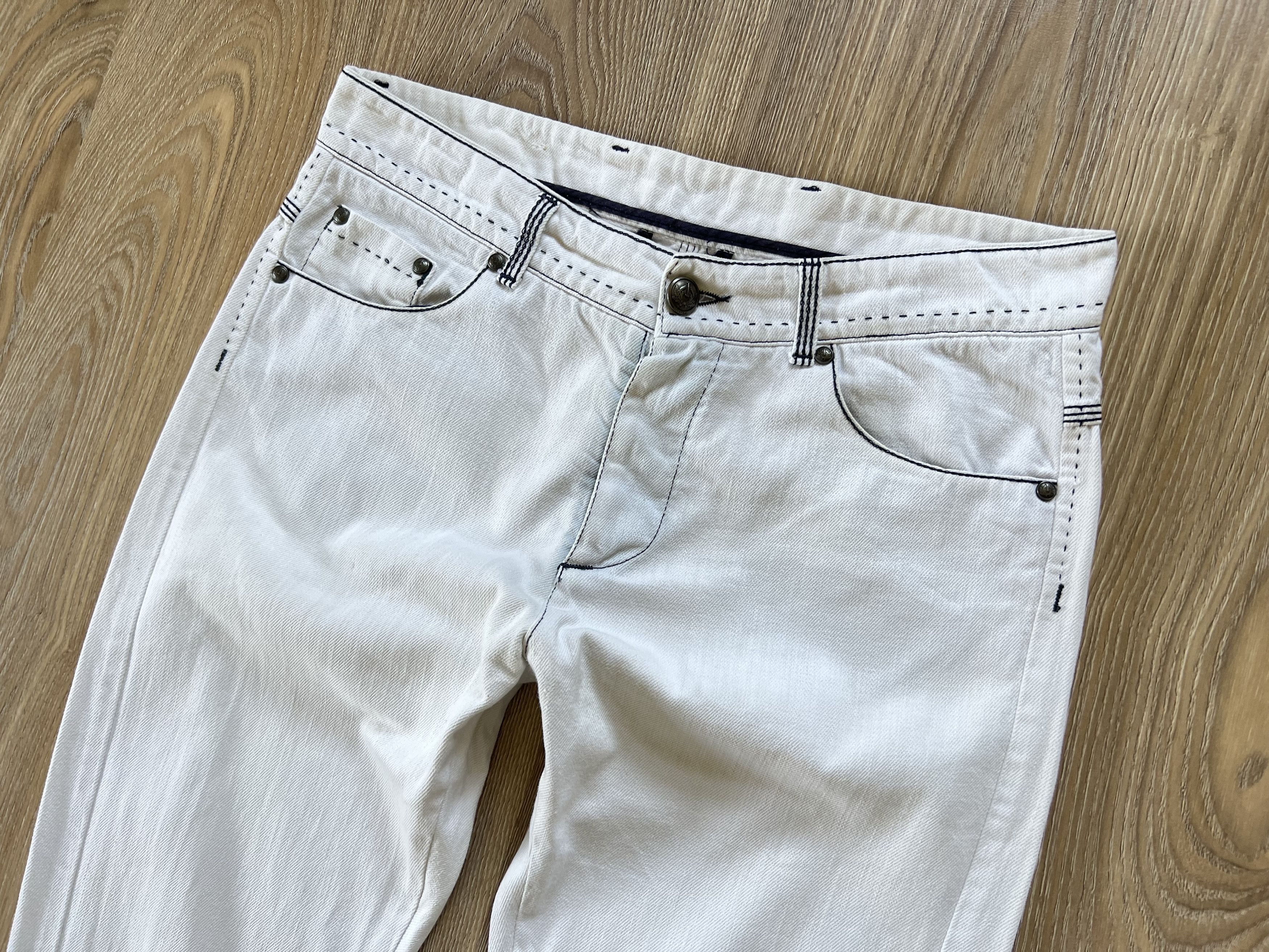 Vintage Iceberg White Italian Jeans