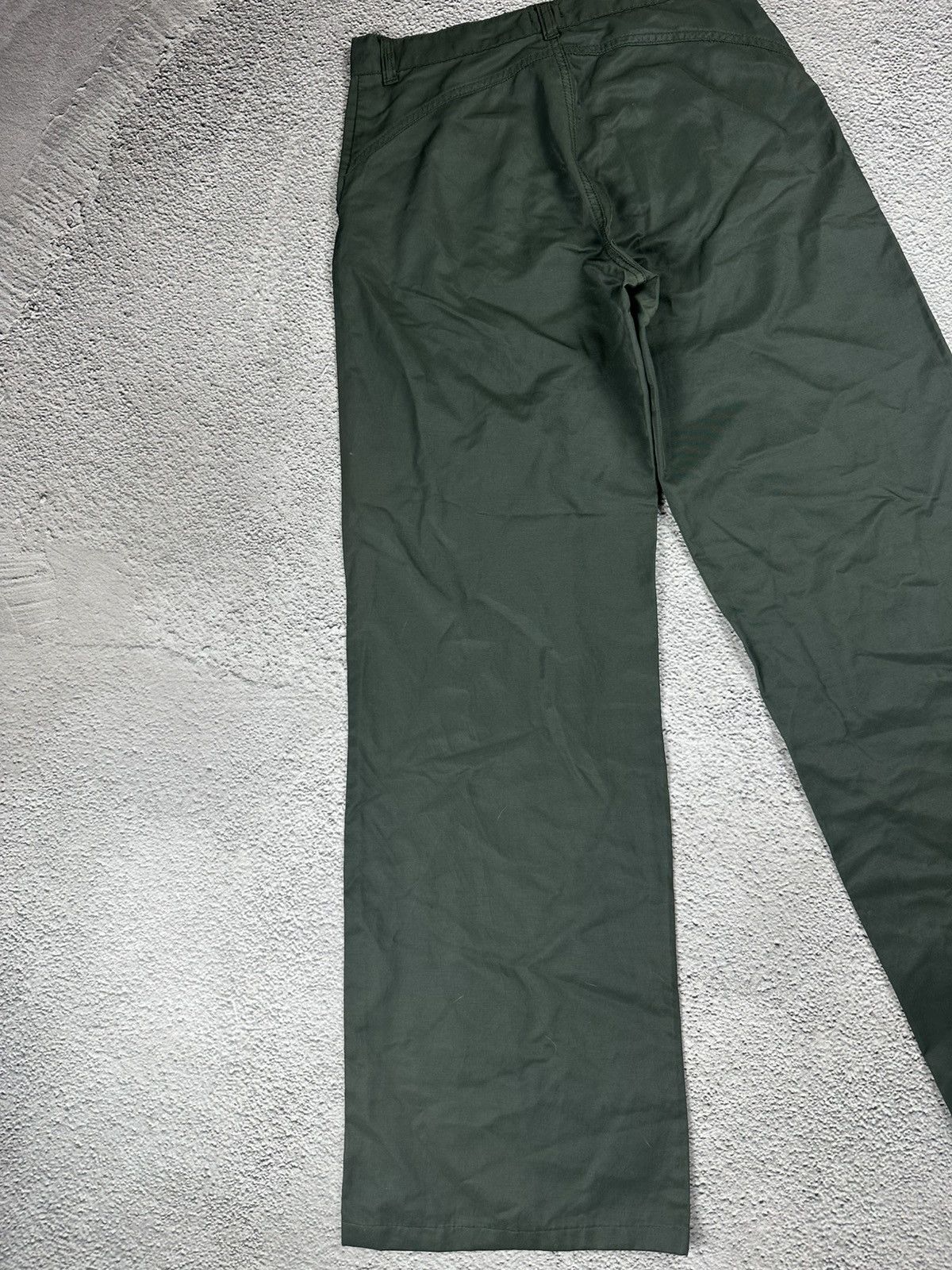 Diesel Diesel Woman’s Green Straight Leg Pants Baggy Japan Style Size 26" / US 2 / IT 38 - 10 Thumbnail