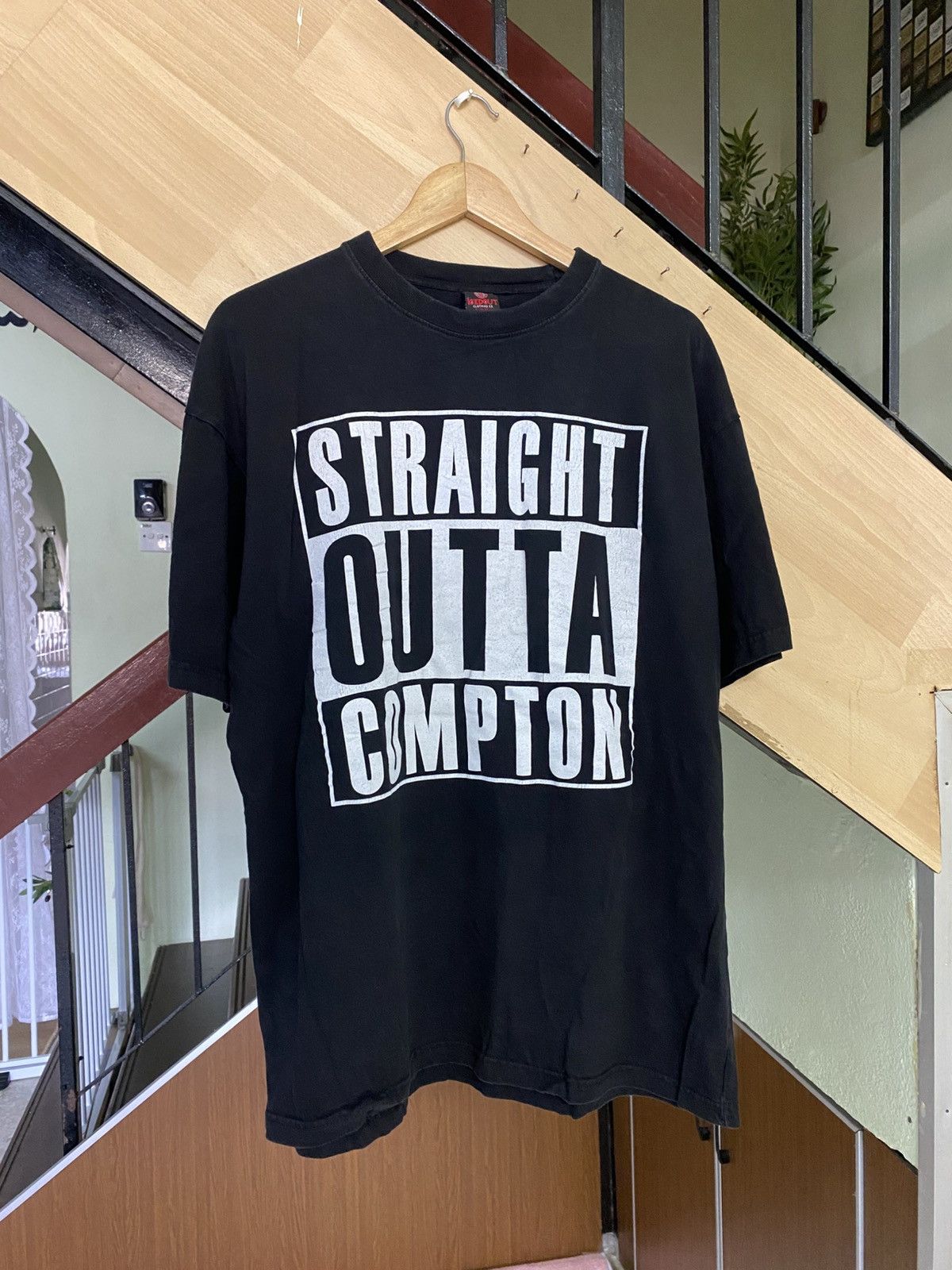 Rap Tees Vintage Y2K NWA Straight Outta Compton Icedout Clothing Tees Size US XL / EU 56 / 4 - 1 Thumbnail