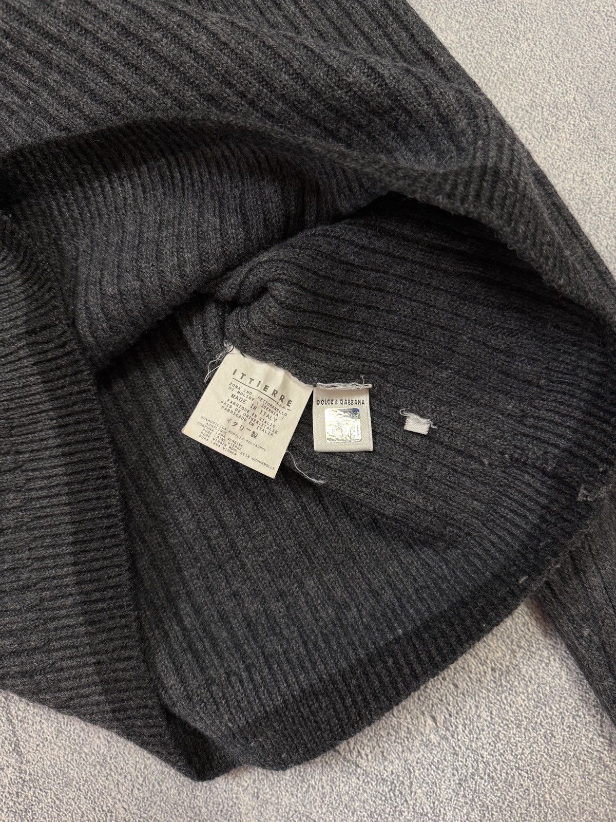 Dolce & Gabbana Vintage Y2K Striped Dolce Gabbana Sweater Avant Garde 90’s Size US S / EU 44-46 / 1 - 7 Thumbnail