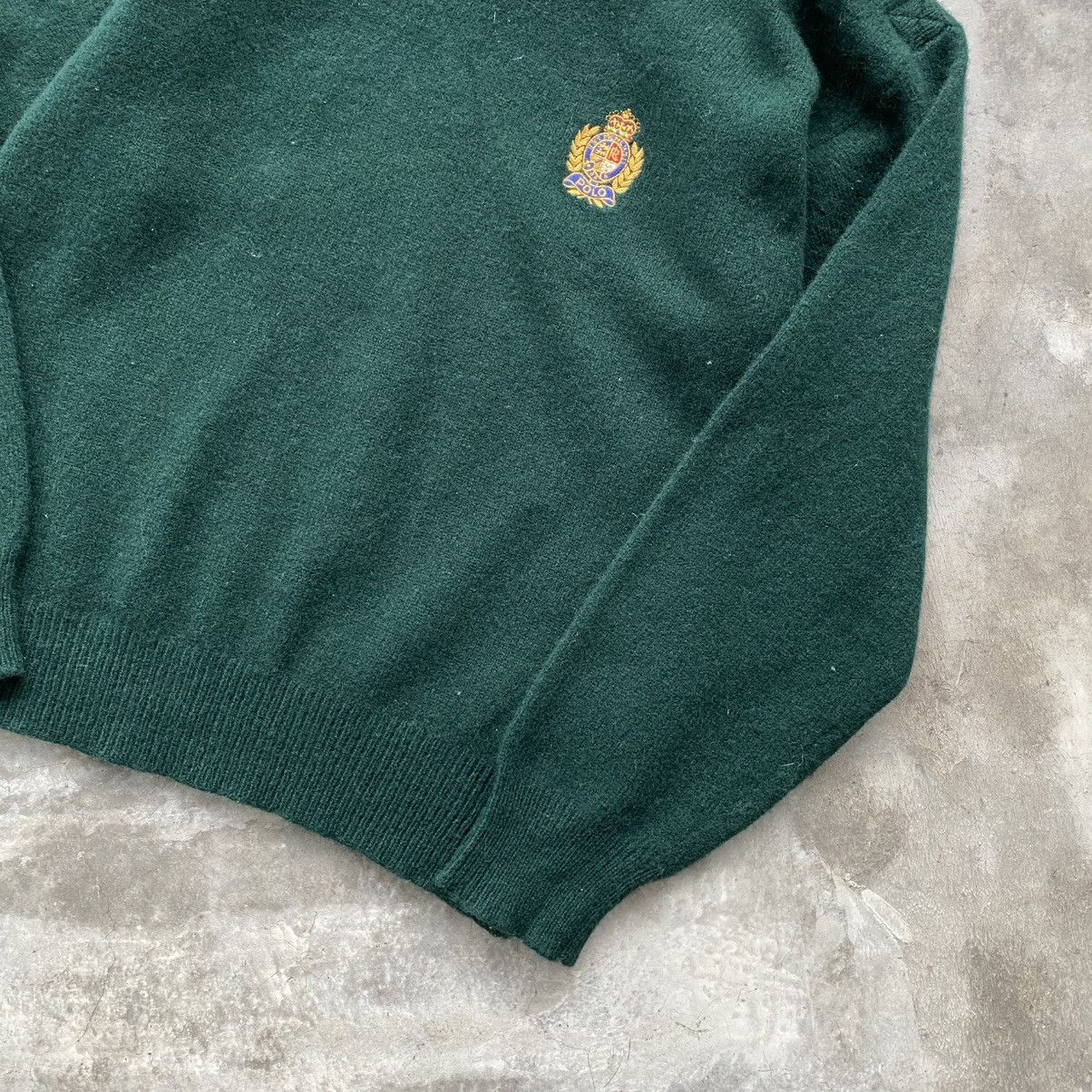 Polo Ralph Lauren × Vintage Vintage 90's Polo Ralph Lauren Knitwear Size M / US 6-8 / IT 42-44 - 3 Thumbnail