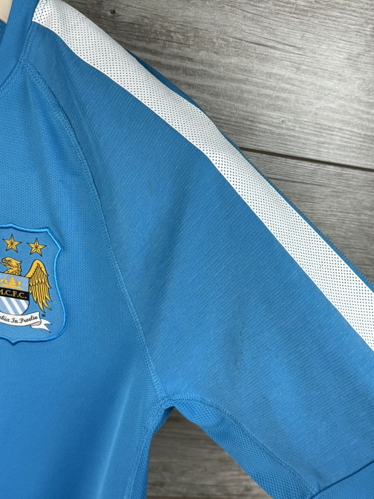 Nike NIKE MANCHESTER CITY 2014/2015 FOOTBALL SOCCER JERSEY SIZE M Size US M / EU 48-50 / 2 - 12 Thumbnail