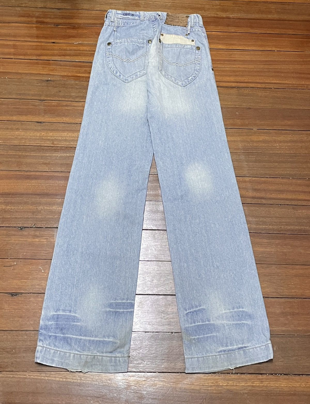 Japanese Brand × Le Grande Bleu (L.G.B.) Rare Design Vintage Japanese Brand Dapper Jeans 2000s Size US 30 / EU 46 - 2 Thumbnail