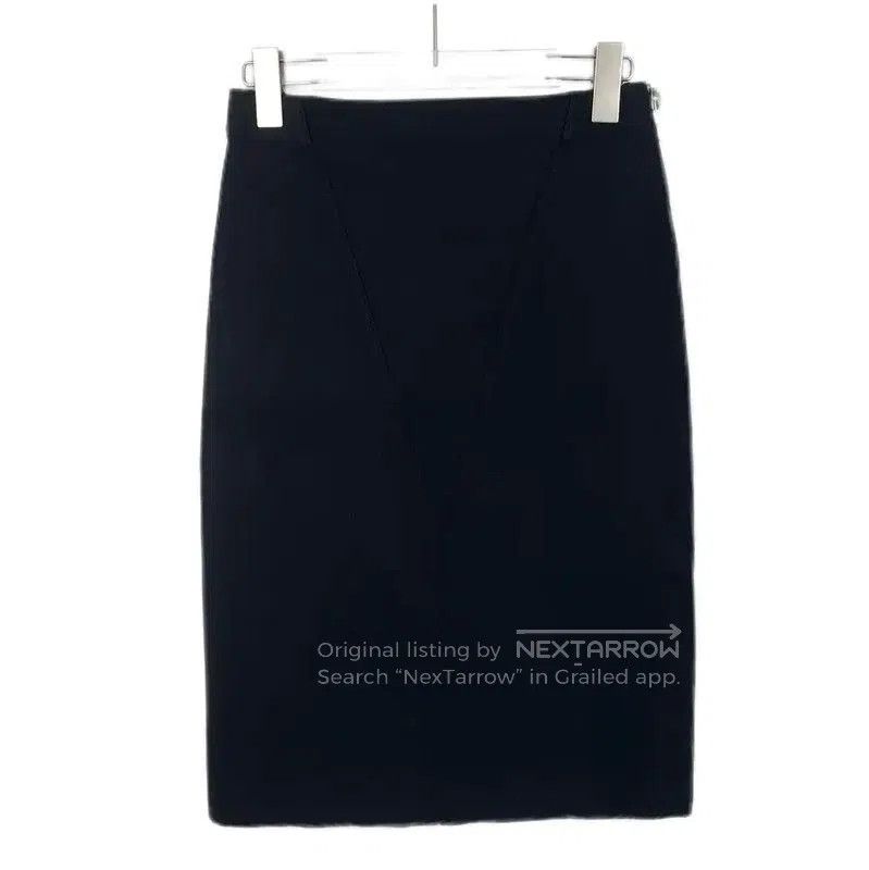 Givenchy Givenchy Black Viscose Women's Midi Skirt . Size 30" / US 8 / IT 44 - 1 Thumbnail