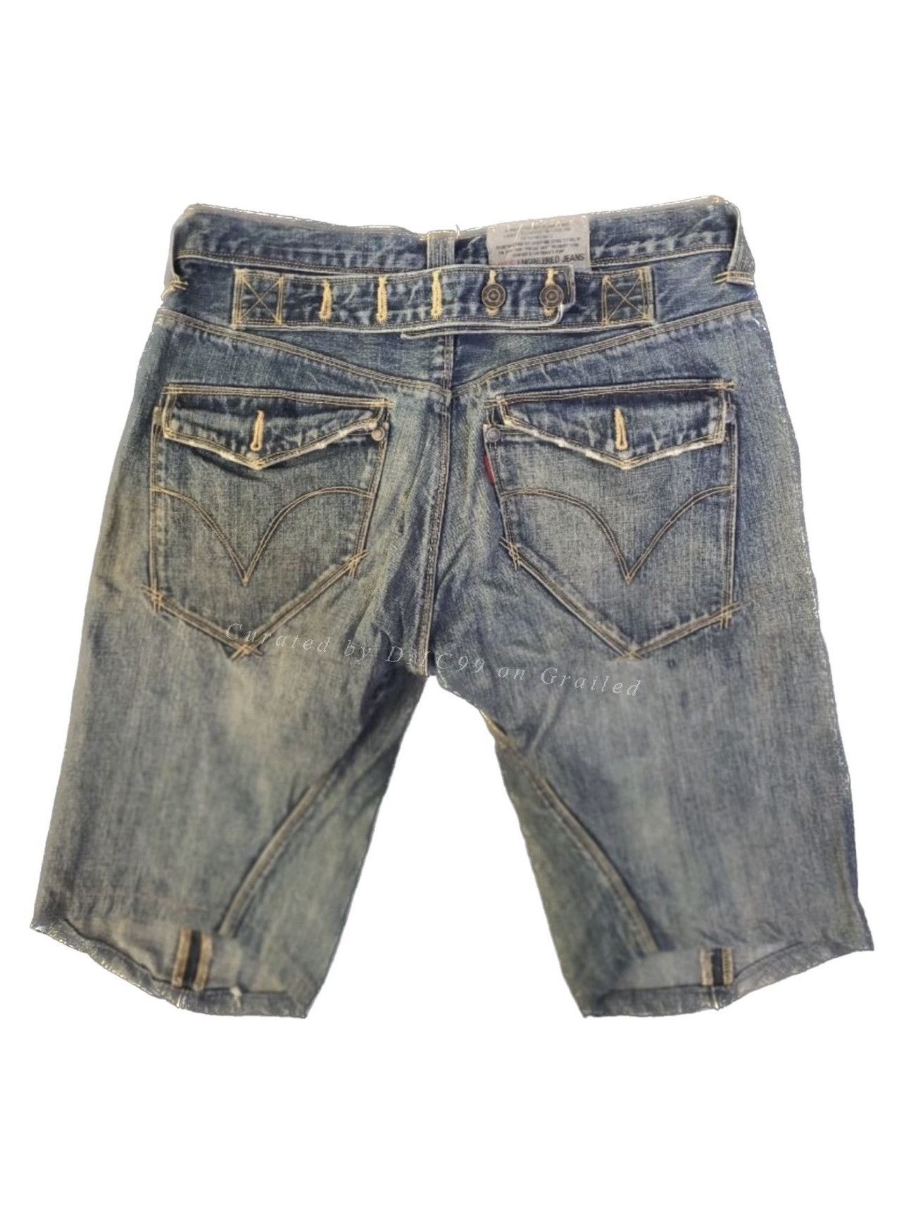 Levi's Levi's Engineered Vintage Denim Shorts Size US 30 / EU 46 - 1 Thumbnail