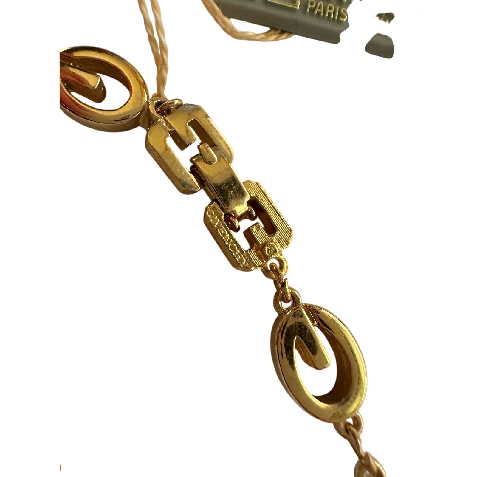 Givenchy Givenchy G Link Gold Plate Bracelet Size ONE SIZE - 7 Thumbnail
