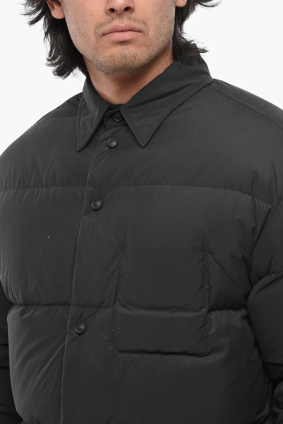 Off-White og1mm0426 Quilted Jacket in Black Size US S / EU 44-46 / 1 - 3 Thumbnail