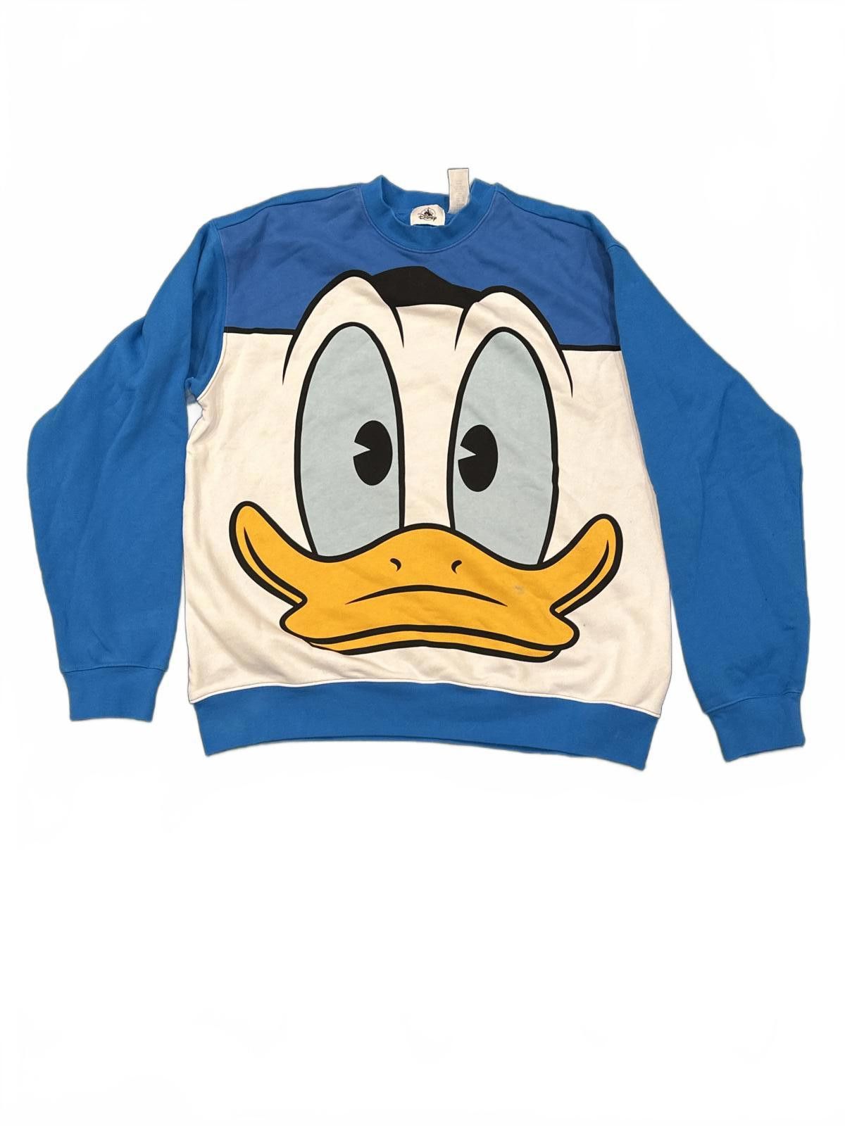 Disney 90th Anniversary Disney Parks "Donald Duck" Sweatshirt Size ONE SIZE - 1 Thumbnail