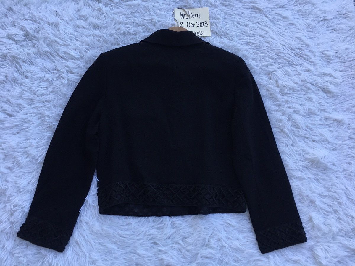 Christian Dior Monsieur Rare Vintage 90s Christian Dior Low Cut Blazer Women Size M / US 6-8 / IT 42-44 - 20 Thumbnail