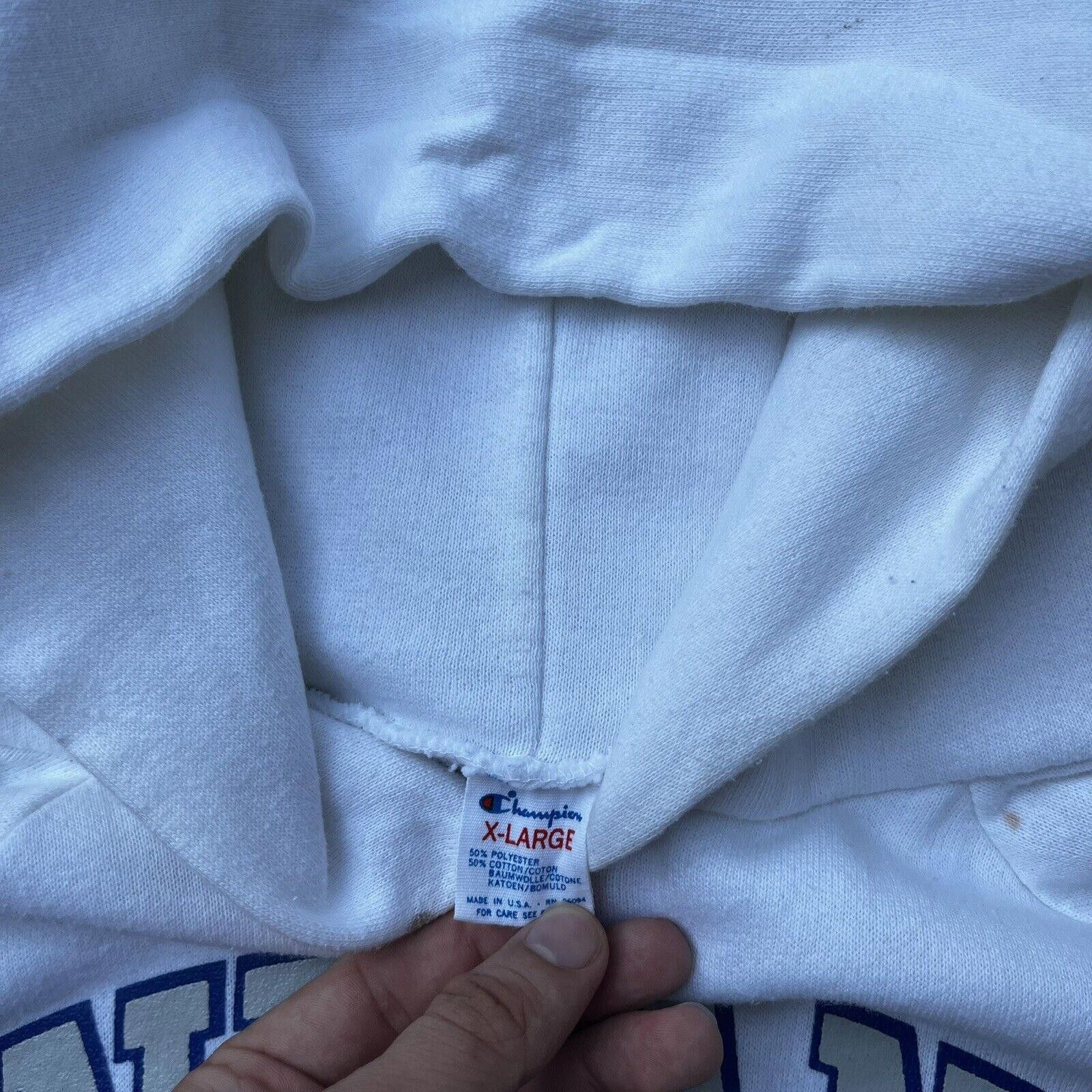 Champion Vintage 80S Indiana State Sweatshirt Champion Men’s M Size ONE SIZE - 4 Thumbnail
