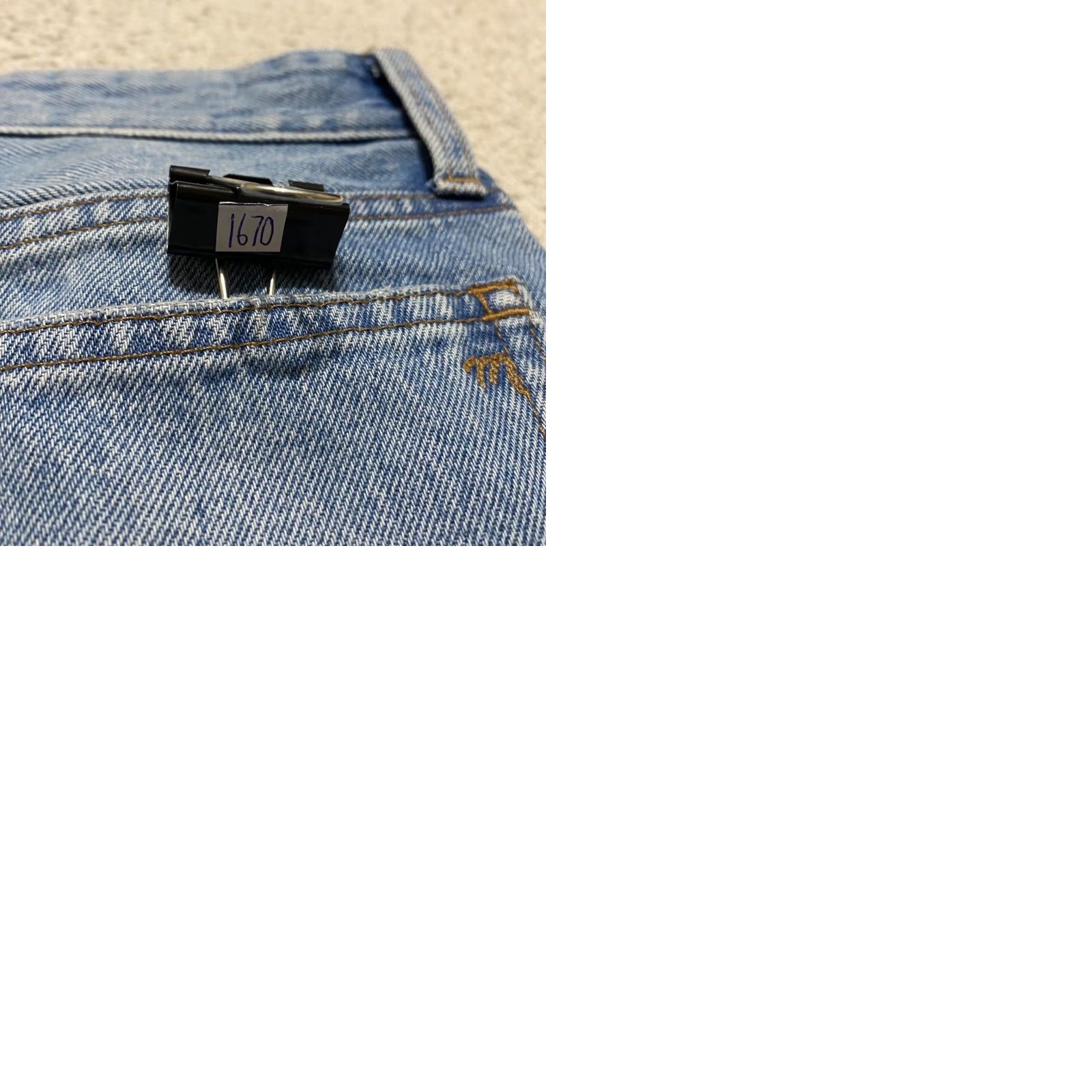 Madewell Madewell Jeans Shorts Blue Denim High Rise Cut-Off 3" Inseam 27 Womens Regular 29 Waist Pocket 5-Pocket Distress Stretch Vintage No Size 27" / US 4 / IT 40 - 9 Thumbnail