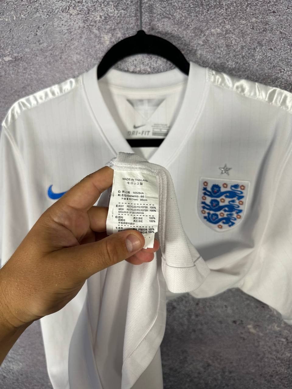 Vintage England National Team 2014 Fan Soccer Jersey Size US XL / EU 56 / 4 - 8 Thumbnail
