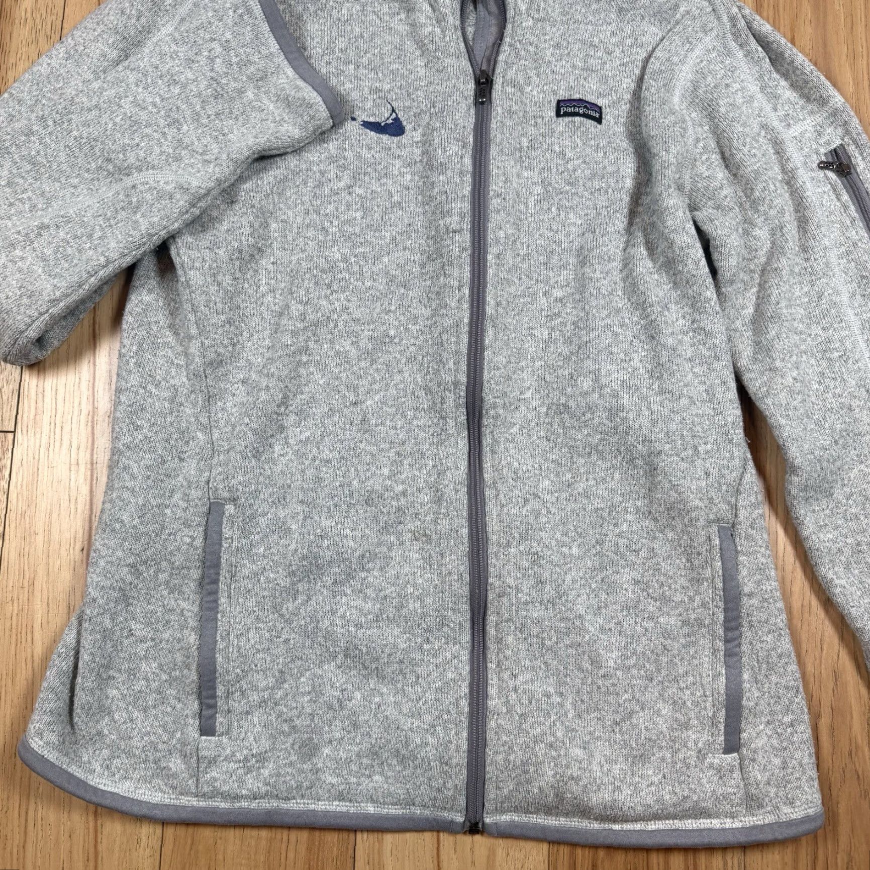 Patagonia Patagonia Better Sweater Full Zip Jacket Women's L Gray Gorpcore Size L / US 10 / IT 46 - 3 Thumbnail