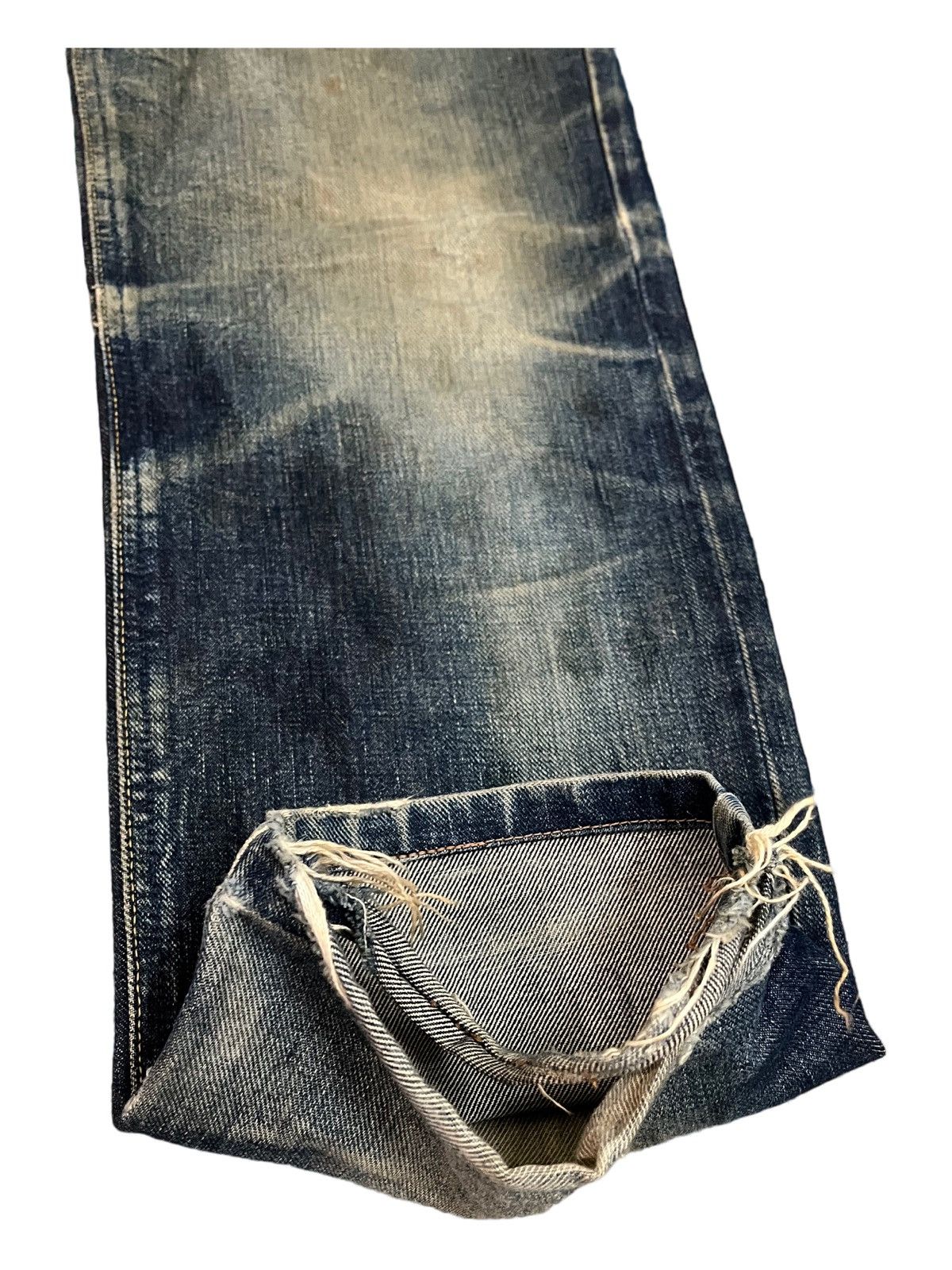 Lee Vintage Lee Riders MudWashed Distressed Style Jeans Size US 29 - 6 Thumbnail