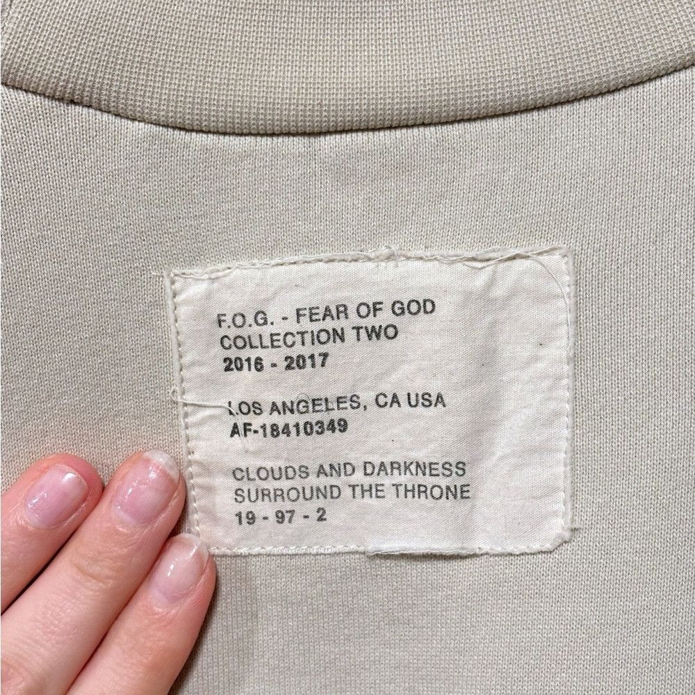Fear of God FOG Fear of God Essentials Side Zip Sweatshirt 2016-2017 Size US M / EU 48-50 / 2 - 4 Thumbnail