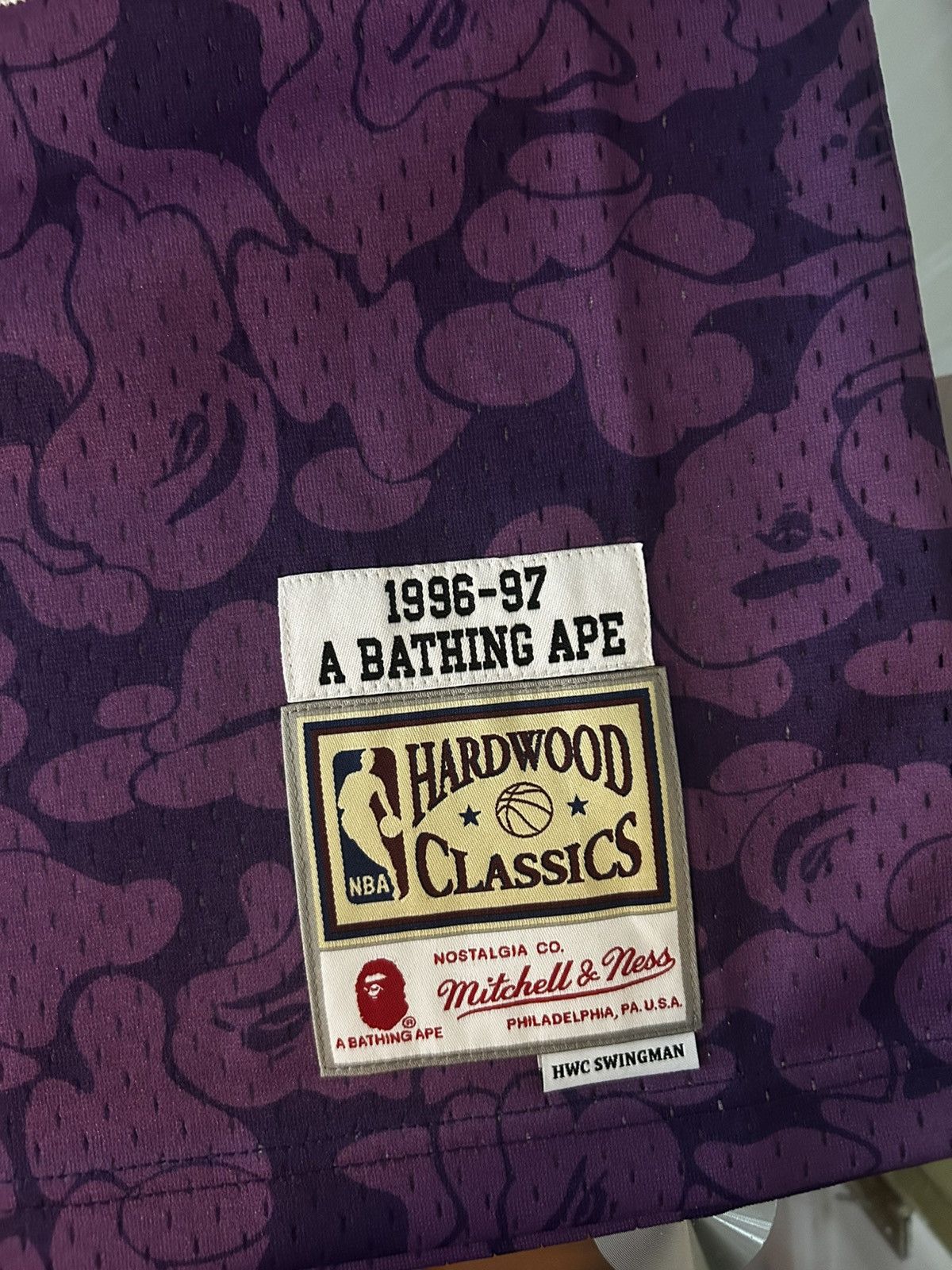 Bape × Mitchell & Ness × NBA Bape x lakers Size US S / EU 44-46 / 1 - 2 Thumbnail