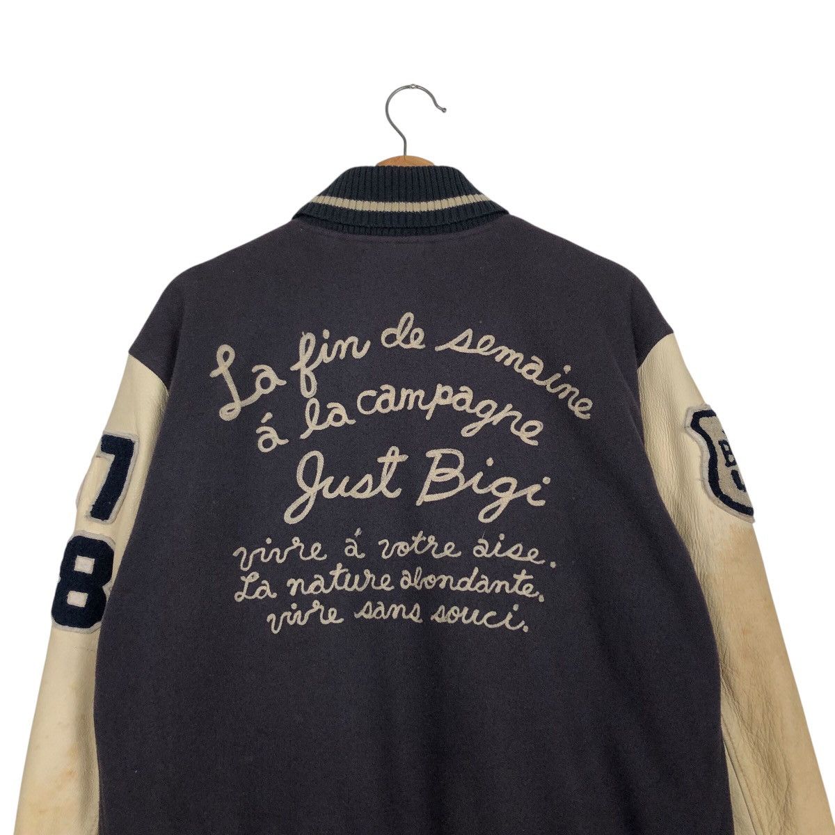 Japanese Brand 📌Vintage Varsity Bomber Jacket Mens Bigi Issey Miyake Size US M / EU 48-50 / 2 - 10 Thumbnail