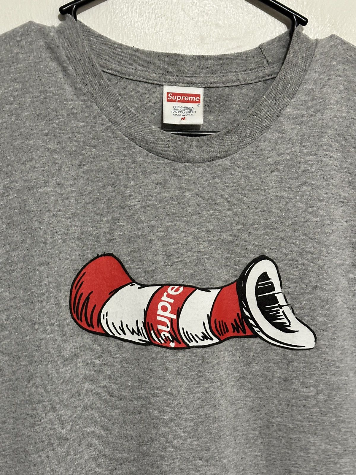 Supreme Supreme Cat In The Hat Tee Size US M / EU 48-50 / 2 - 2 Thumbnail