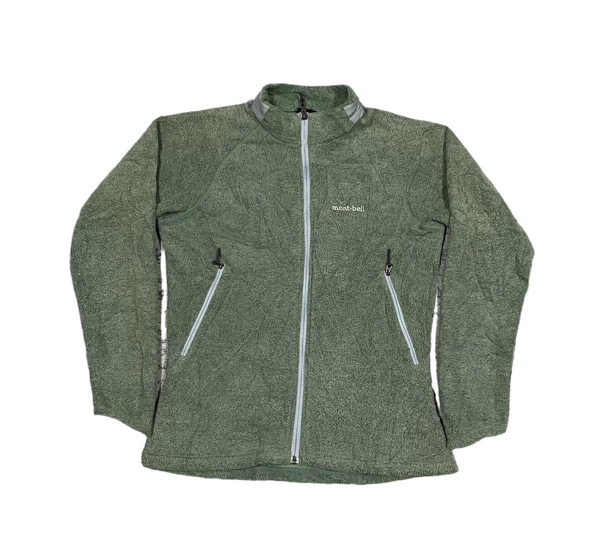 Montbell × Vintage Vintage Montbell Clima Strech Fleece Zipper Sweater Size S / US 4 / IT 40 - 1 Thumbnail