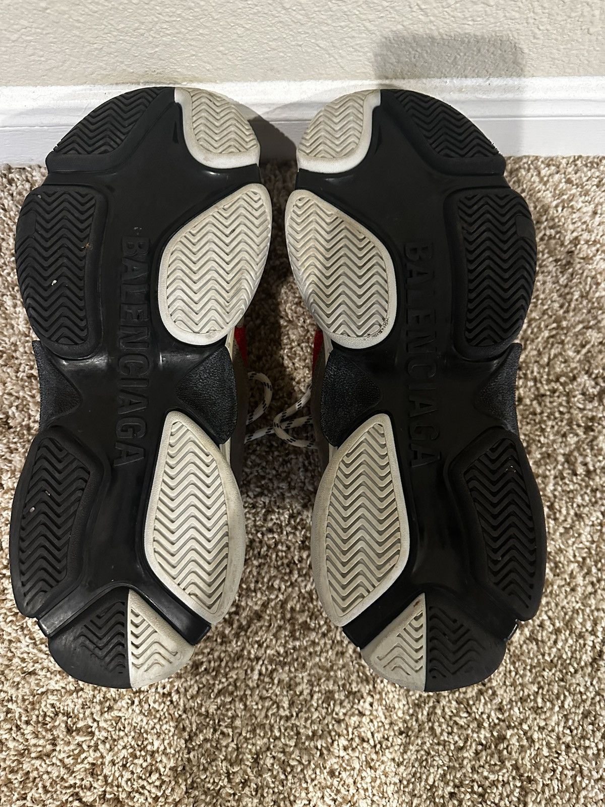 Balenciaga TRIPLE S SPLIT COLOR BALENCIAGA Size US 13 / EU 46 - 6 Thumbnail