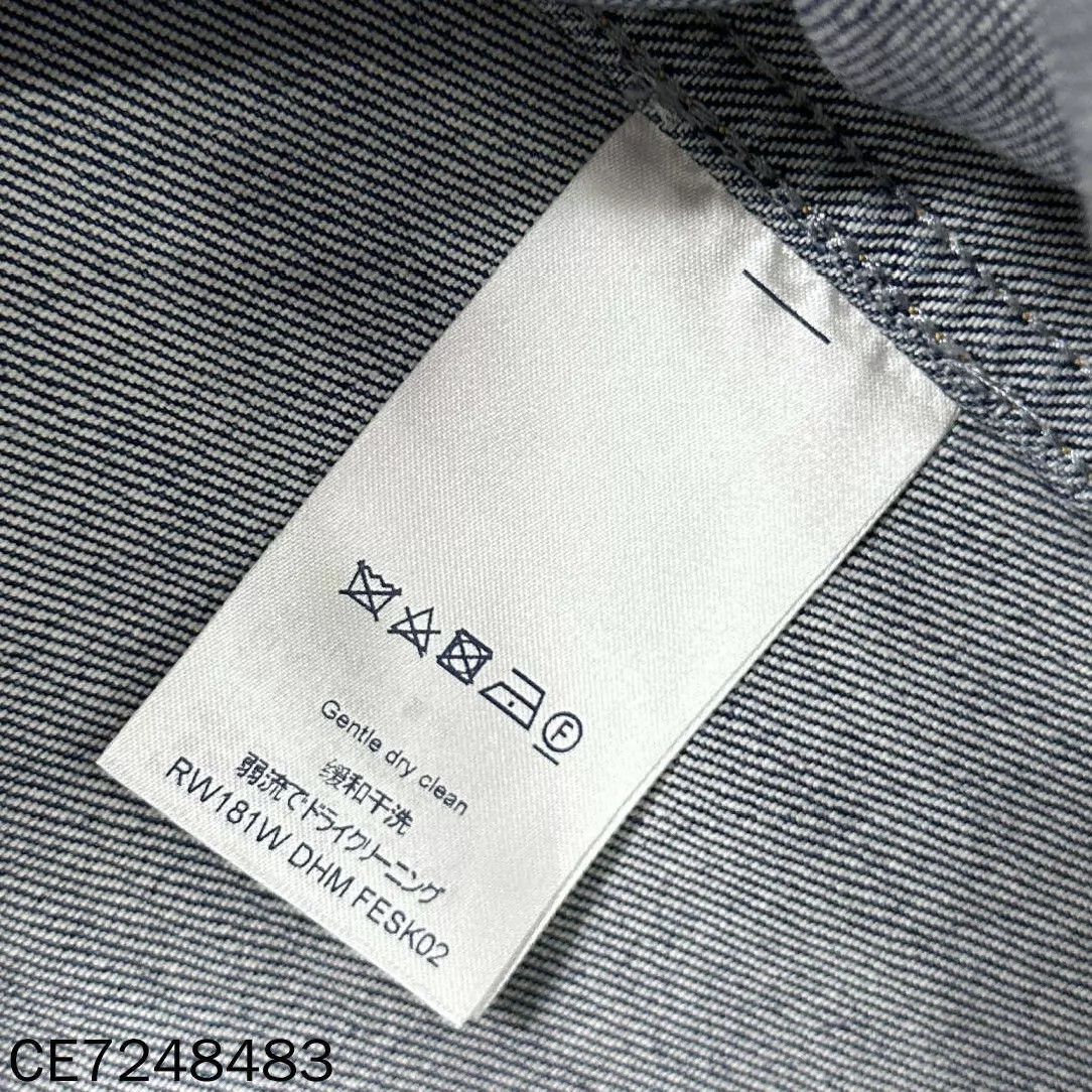 Louis Vuitton LV Washed Blue Denim Mini Skirt Women's 40 Size 28" / US 6 / IT 42 - 5 Thumbnail