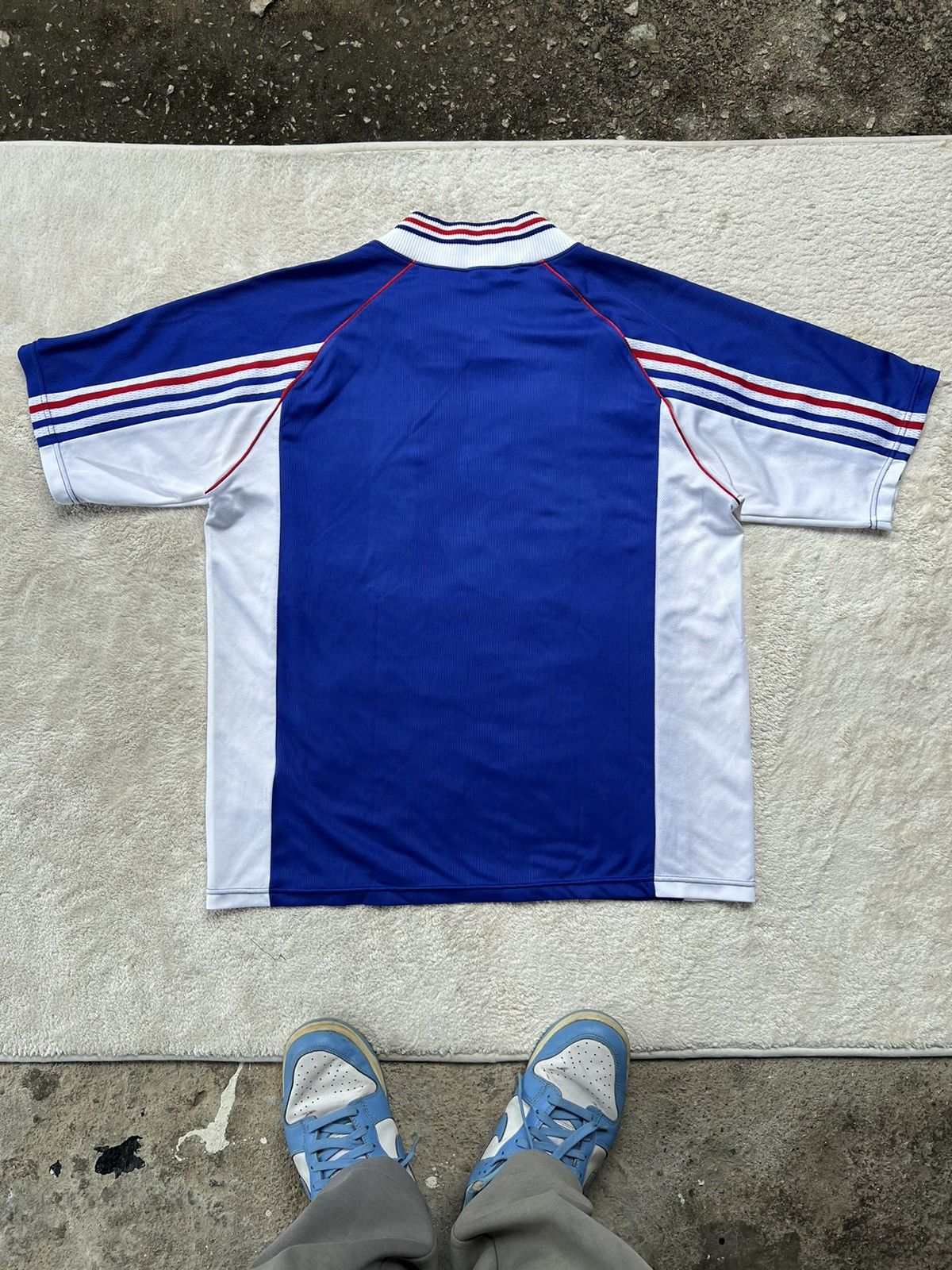Adidas × Vintage Vintage Adidas Template Vortis Tokushima Otsuka F.C Jersey Size US L / EU 52-54 / 3 - 14 Thumbnail