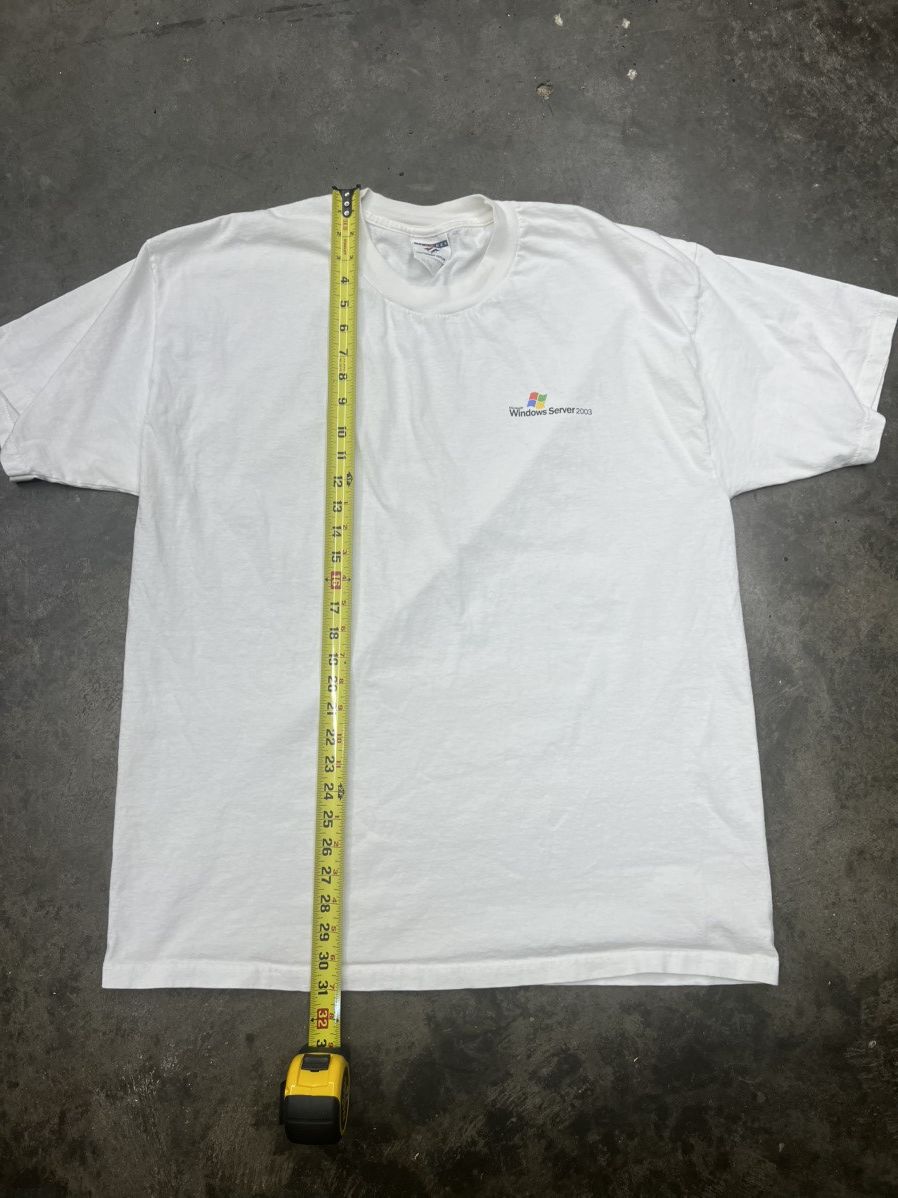Vintage 2003 Windows Tee Size US XL / EU 56 / 4 - 3 Thumbnail