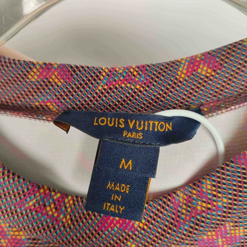 Louis Vuitton Louis Vuitton Red and yellow full-print space cotton short Size M / US 6-8 / IT 42-44 - 5 Thumbnail