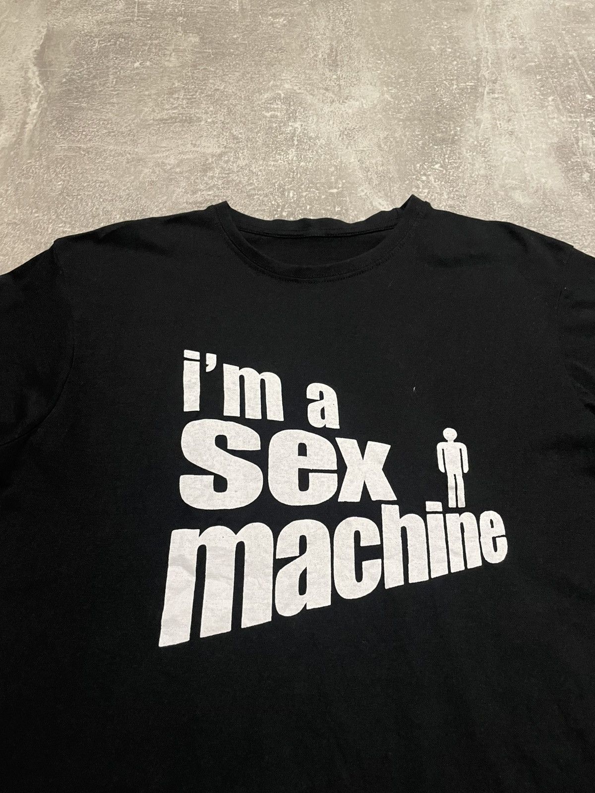 Hook-Ups Vintage I am A Sex Machine Y2K Humour T-Shirt Size US S / EU 44-46 / 1 - 2 Thumbnail