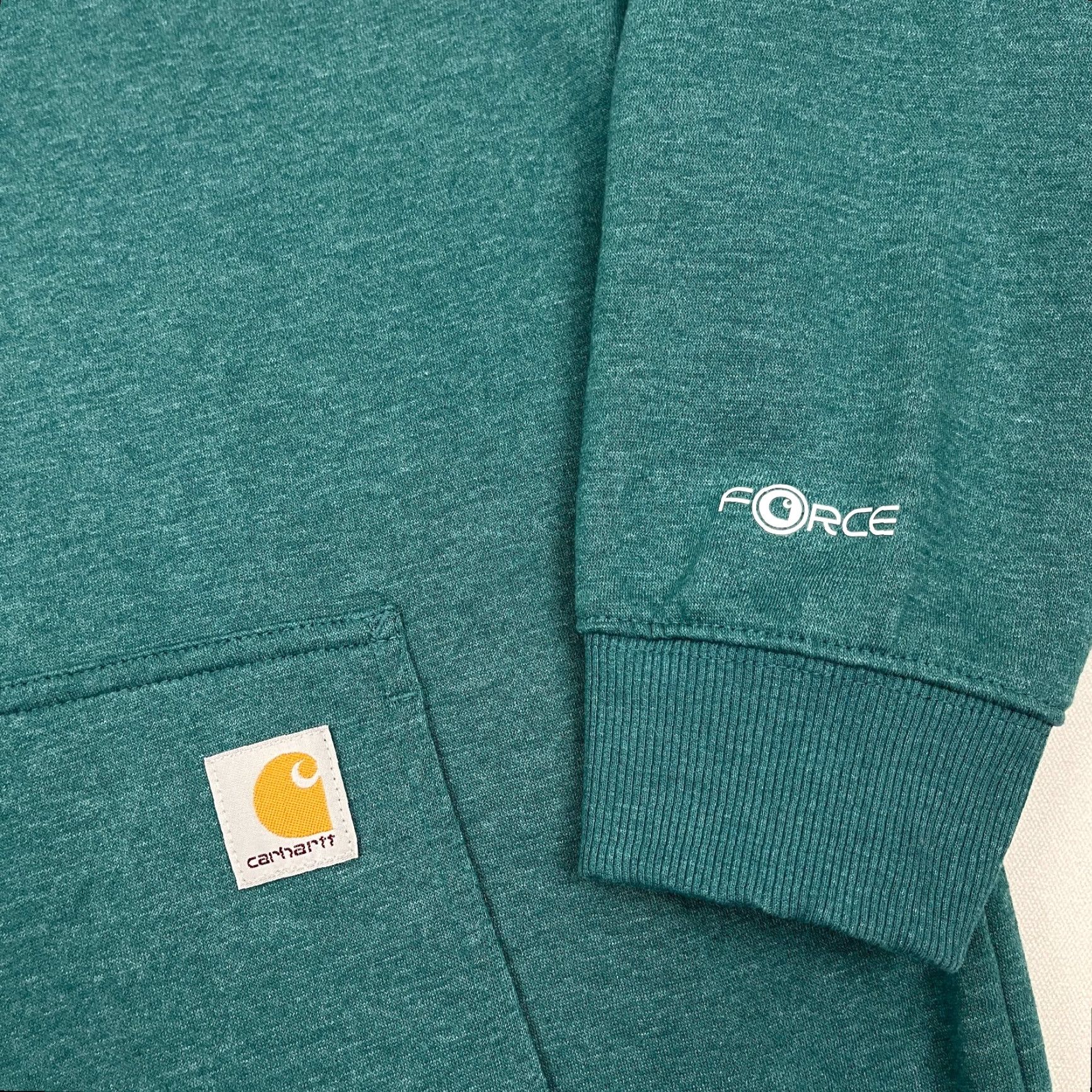 Carhartt Carhartt Force Hoodie Mens L Relaxed Green Fleece Workwear Pullover Sweatshirt Hooded Size US L / EU 52-54 / 3 - 3 Thumbnail