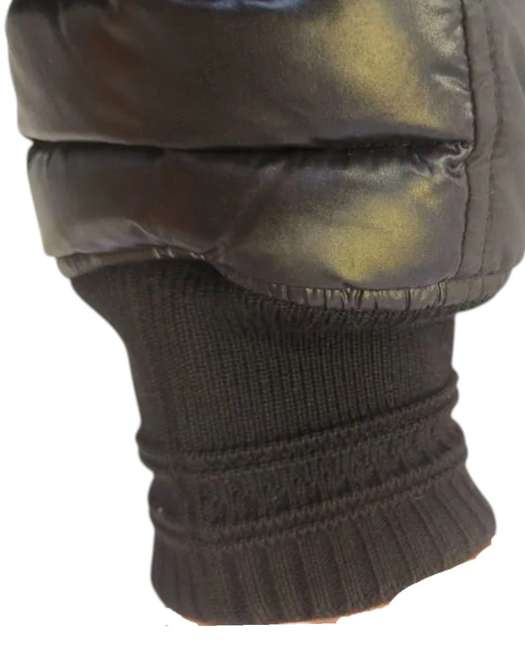 Yves Saint Laurent SHEARLING COLLAR GOOSE DOWN PADDED BIKER BOMBER JACKET Size US L / EU 52-54 / 3 - 5 Thumbnail