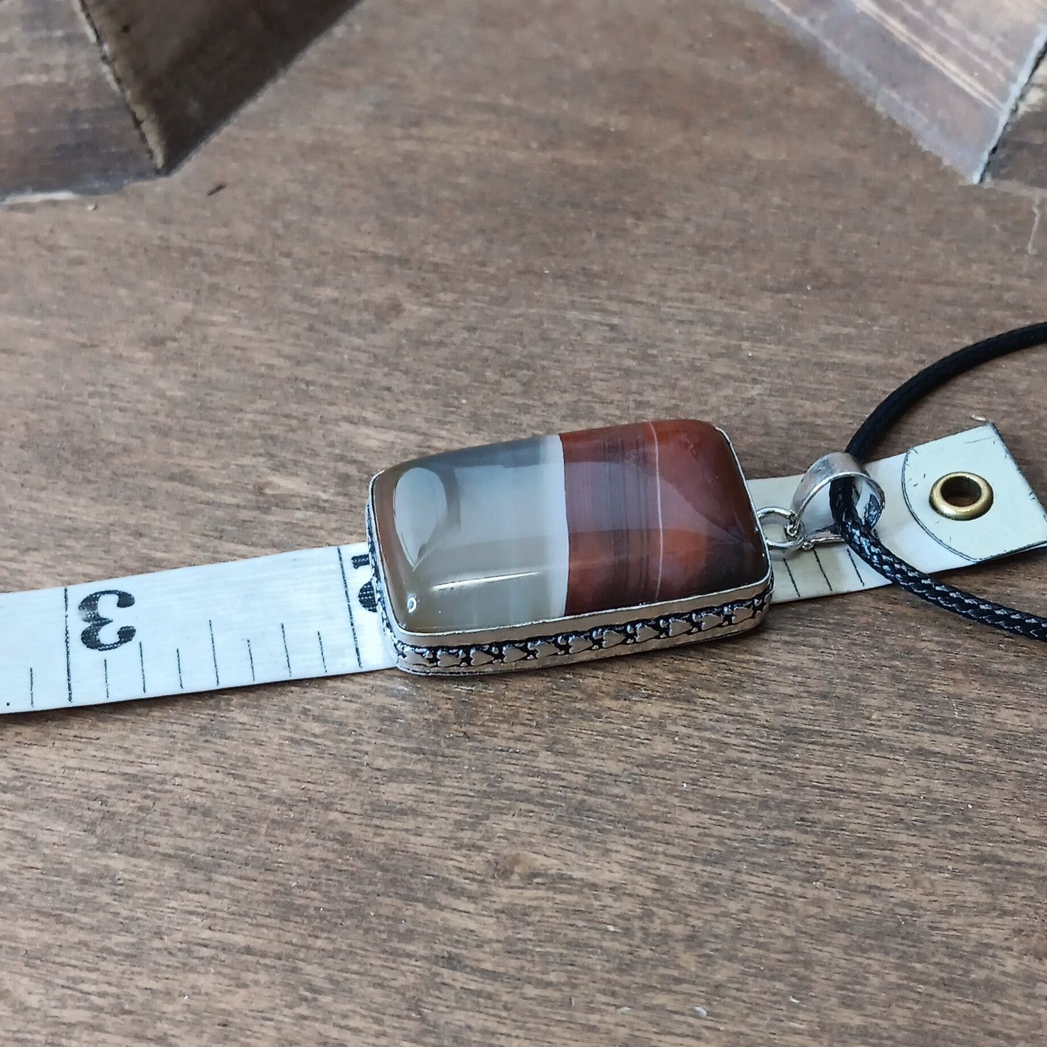 Other Sardonyx gemstone pendant necklace Size ONE SIZE - 3 Thumbnail