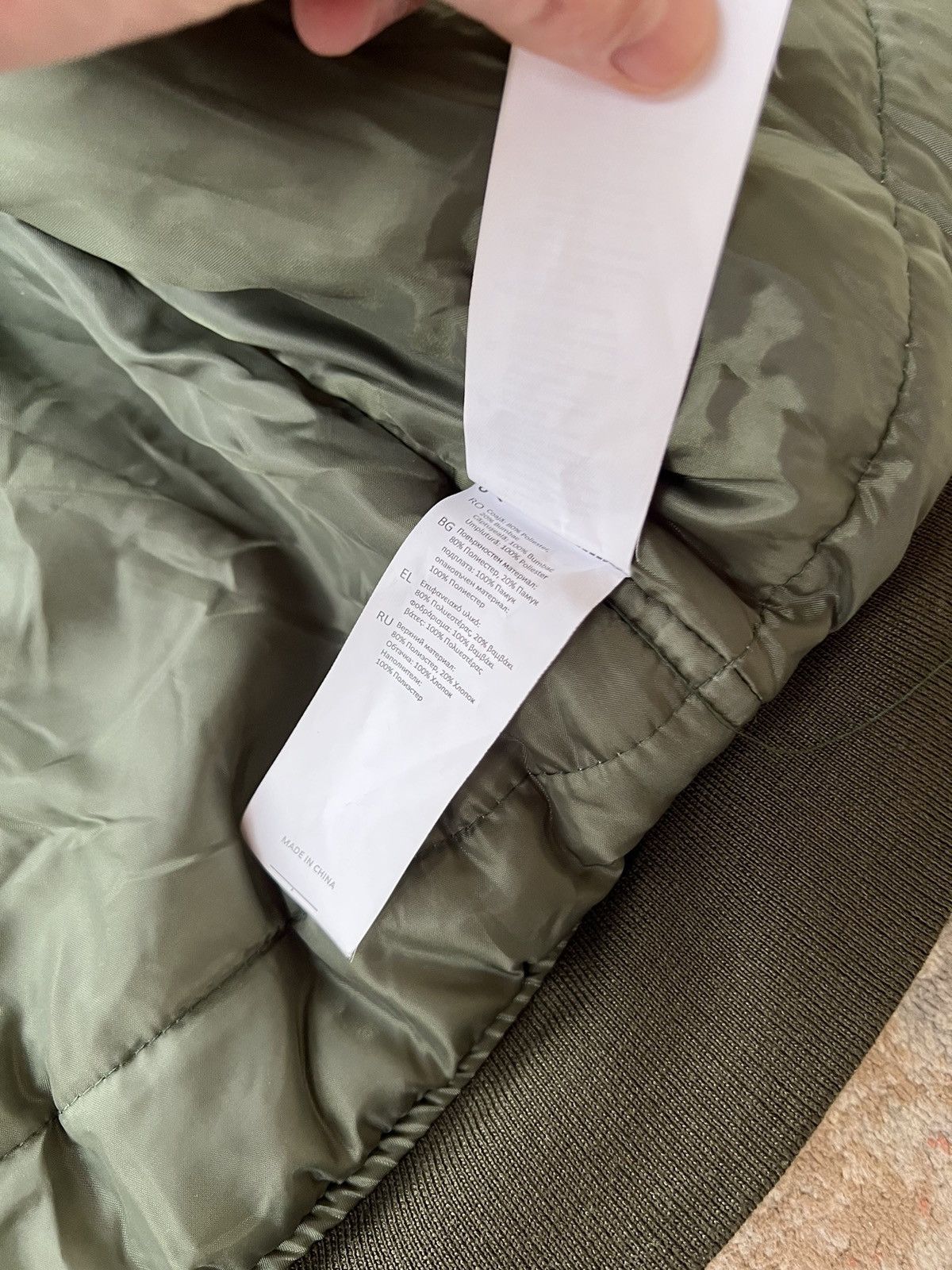 Other Top Gun Flight Test Tomcat F-14 Bomber Size 170/176 Size US XS / EU 42 / 0 - 12 Thumbnail
