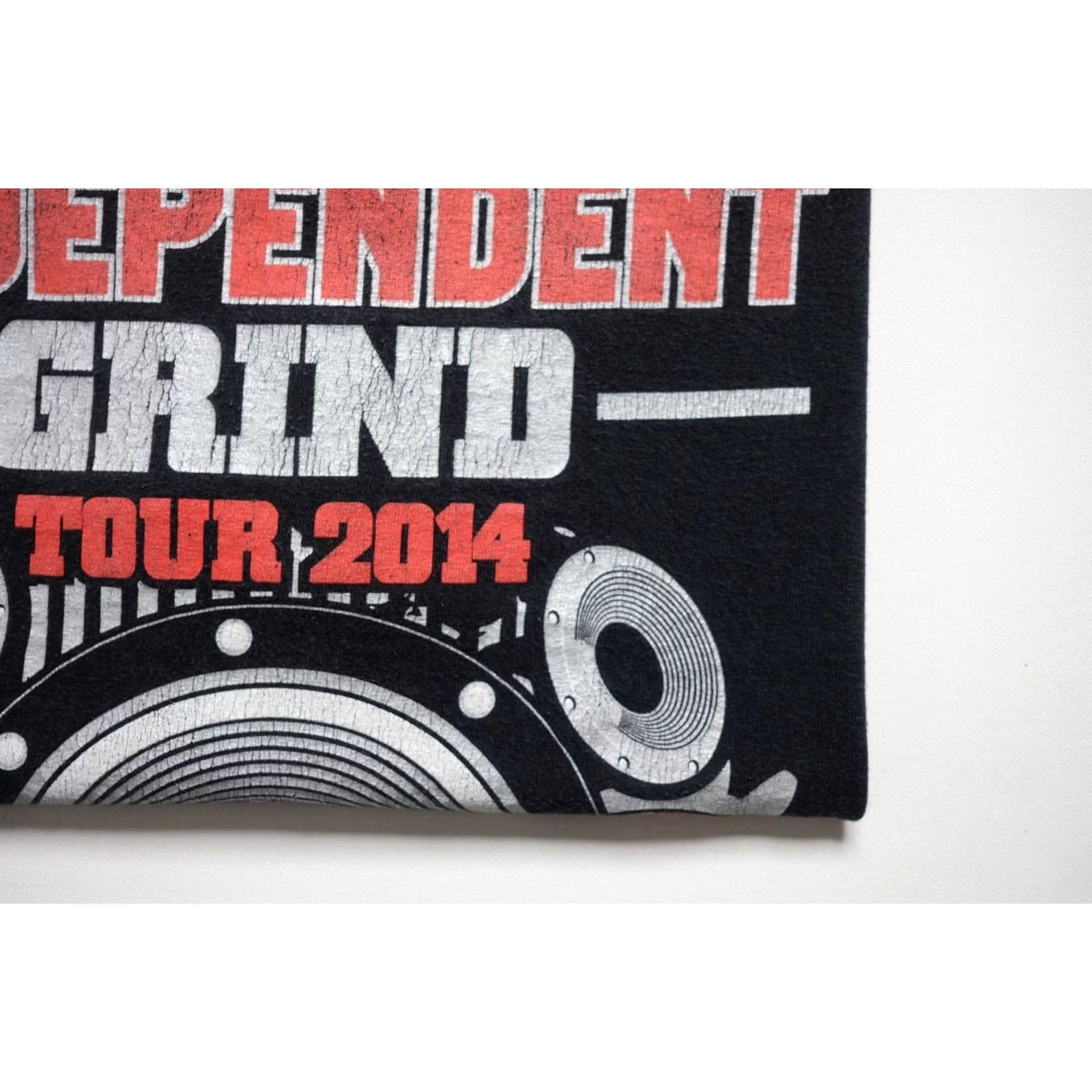 Vintage VINTAGE Alstyle HIP HOP T-SHIRT TECH N9NE VTG INDEPENDENT GRIND GRAPHIC PRINT CREW NECK SHORT SLEEVE XL BLACK Men Shirt Size US XL / EU 56 / 4 - 4 Thumbnail
