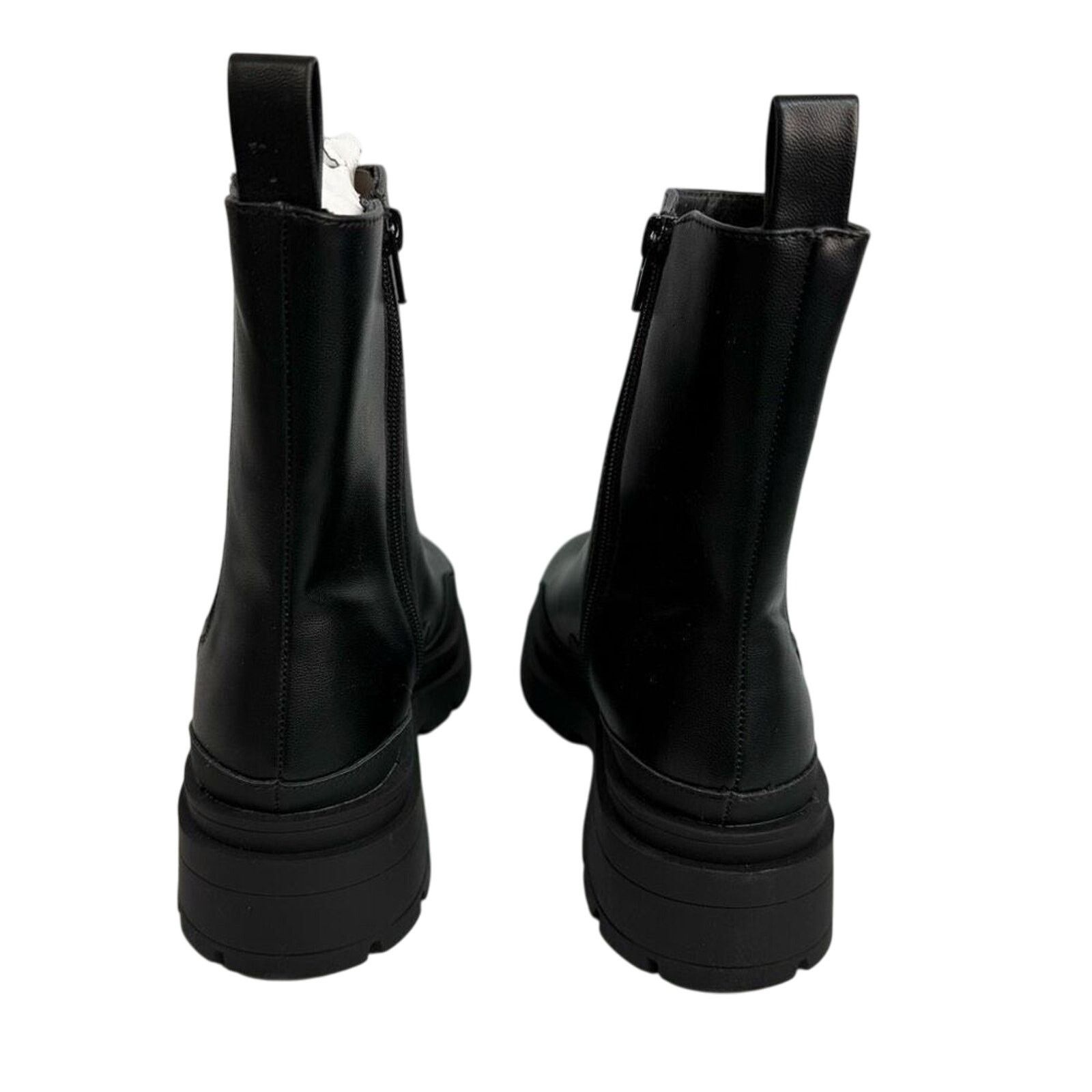 Wild Bunch Wild Pair Women's Combat Boots sz 7.5 Pull On NEW #M137 Size US 7.5 / IT 37.5 - 7 Thumbnail