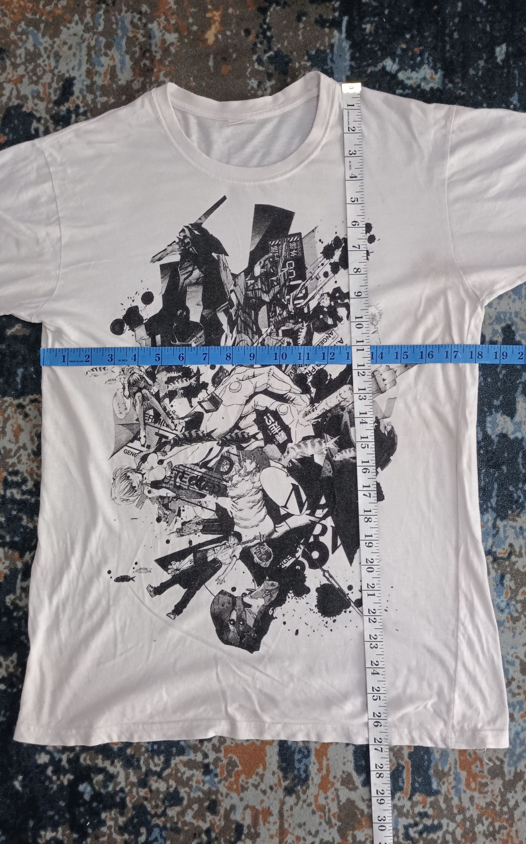Anime Neon Genesis Evangenion Anime Short Sleeve Size US S / EU 44-46 / 1 - 6 Thumbnail