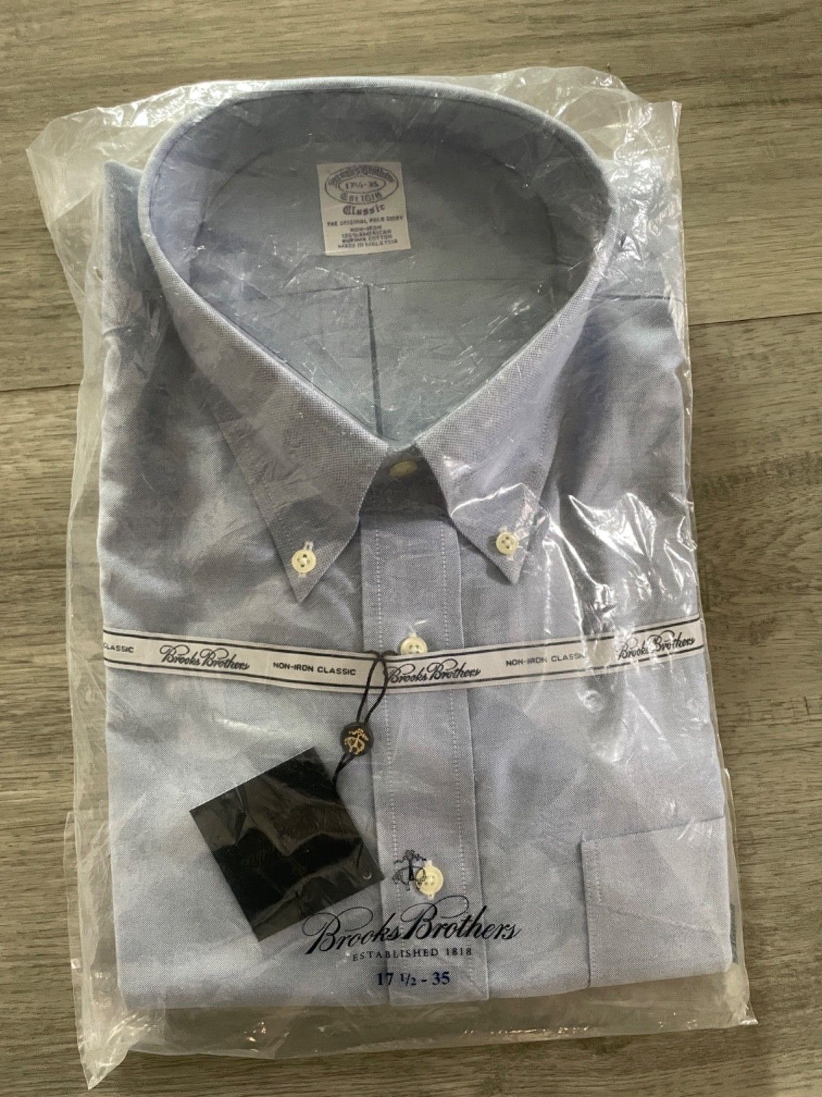 Brooks Brothers 🔥 Brooks Brothers Makers® RARE Vintage 90s Oxford Shirt Size US XL / EU 56 / 4 - 1 Thumbnail