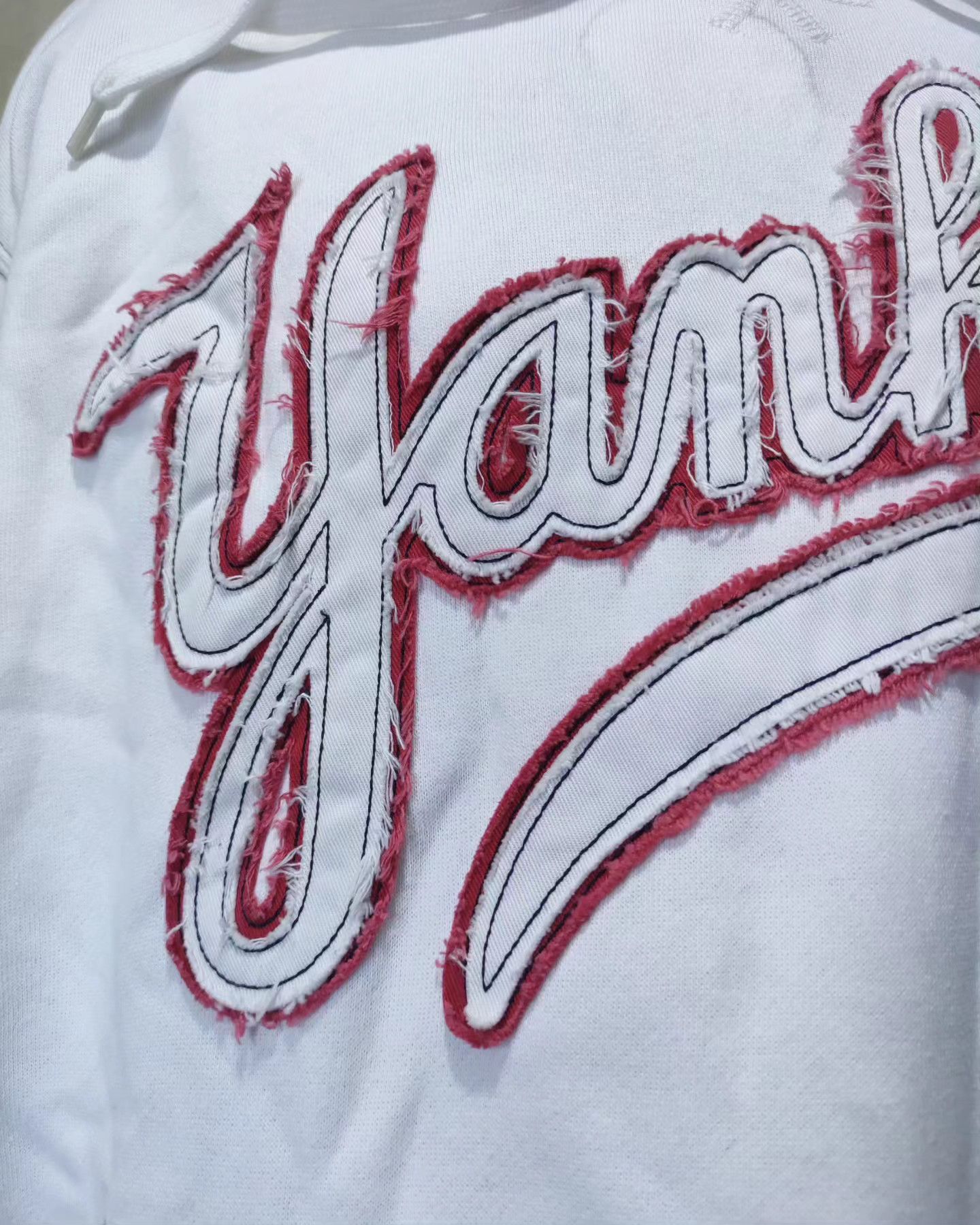 Cooperstown Collection × New York Yankees × Vintage CONTRAST STITCHING NY YANKEES COOPERSTOWN COLLECTION HOODIE Size US XL / EU 56 / 4 - 4 Thumbnail
