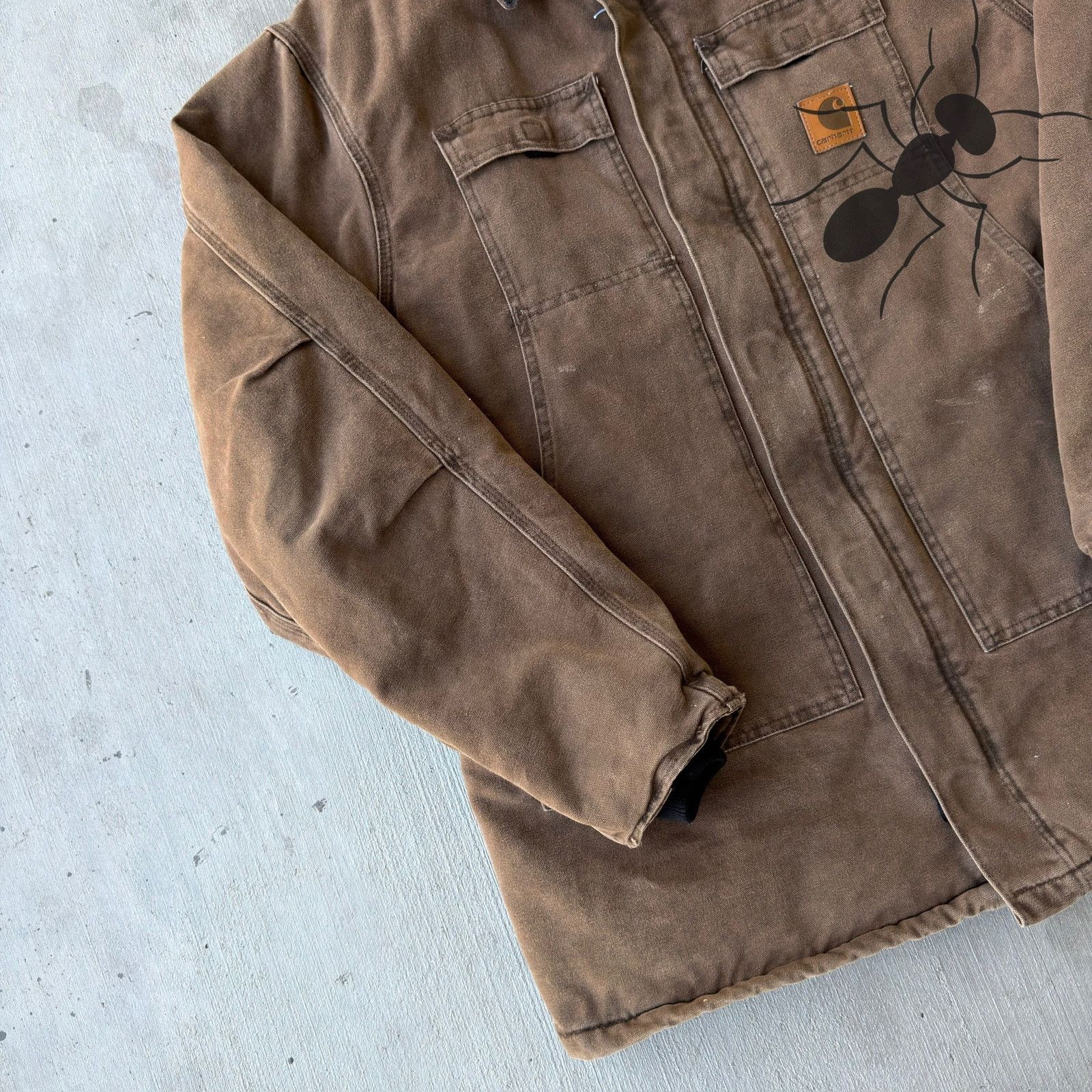 Carhartt × Vintage Carhartt C26 CHT brown arctic work wear jacket Size US XL / EU 56 / 4 - 3 Thumbnail