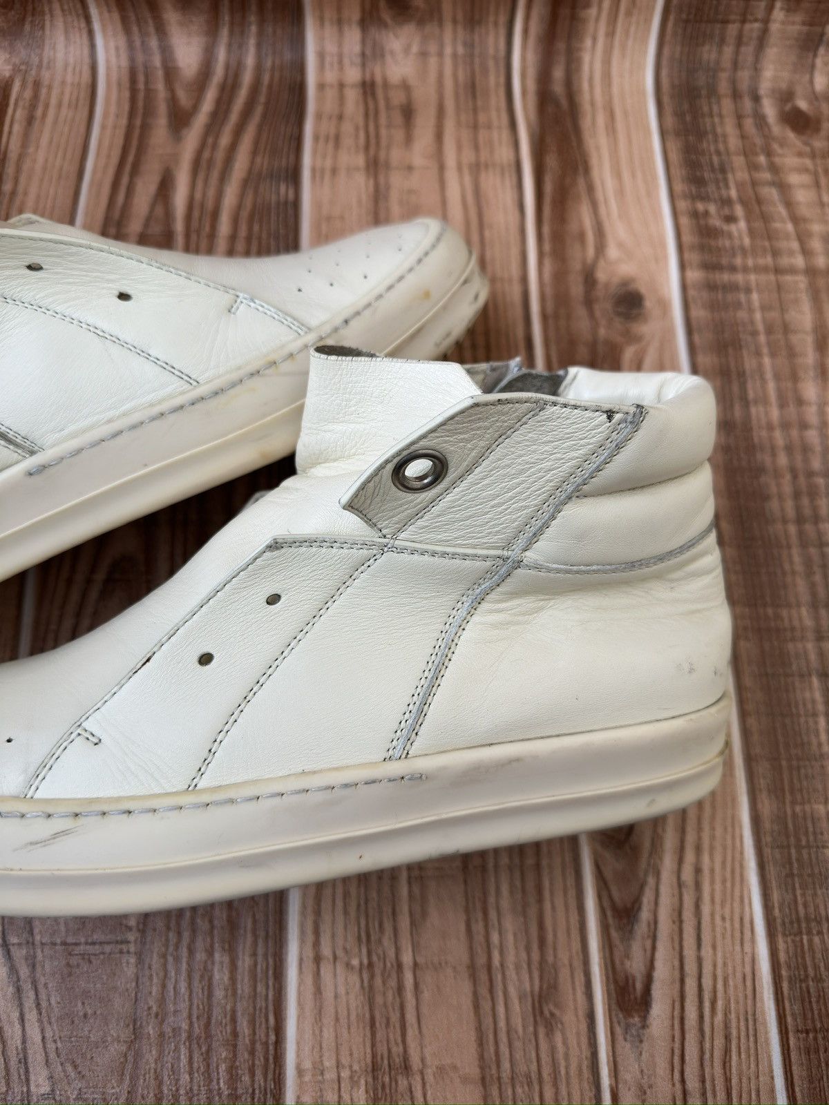 Rick Owens E17 Rick Owens Island Dunk Sneakers Size US 9.5 / EU 42-43 - 11 Thumbnail