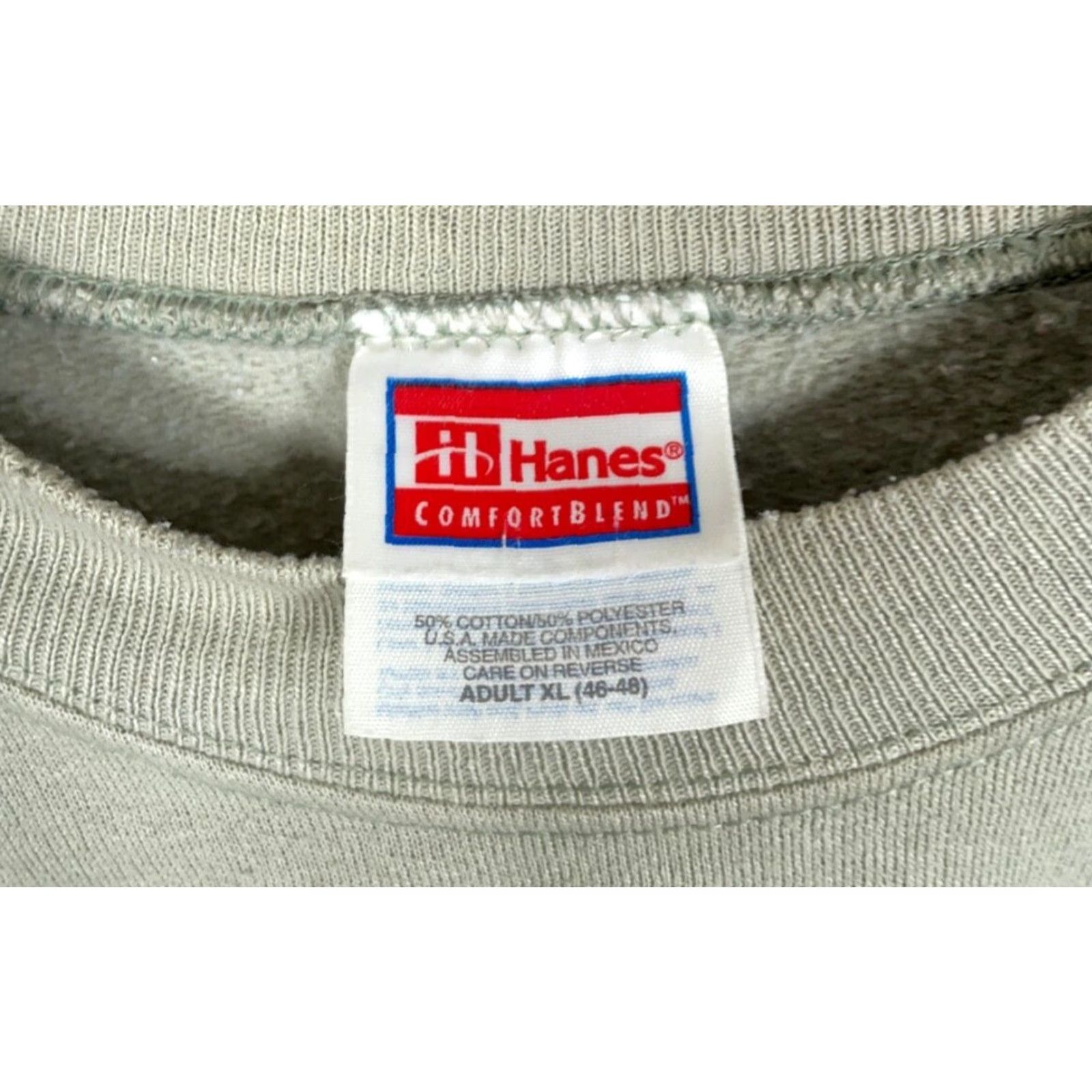 Hanes VINTAGE Hanes Sweatshirt Branson Missouri Golf Green XL Adult 50/50 Crewneck Mens Shirt Size US XL / EU 56 / 4 - 4 Thumbnail
