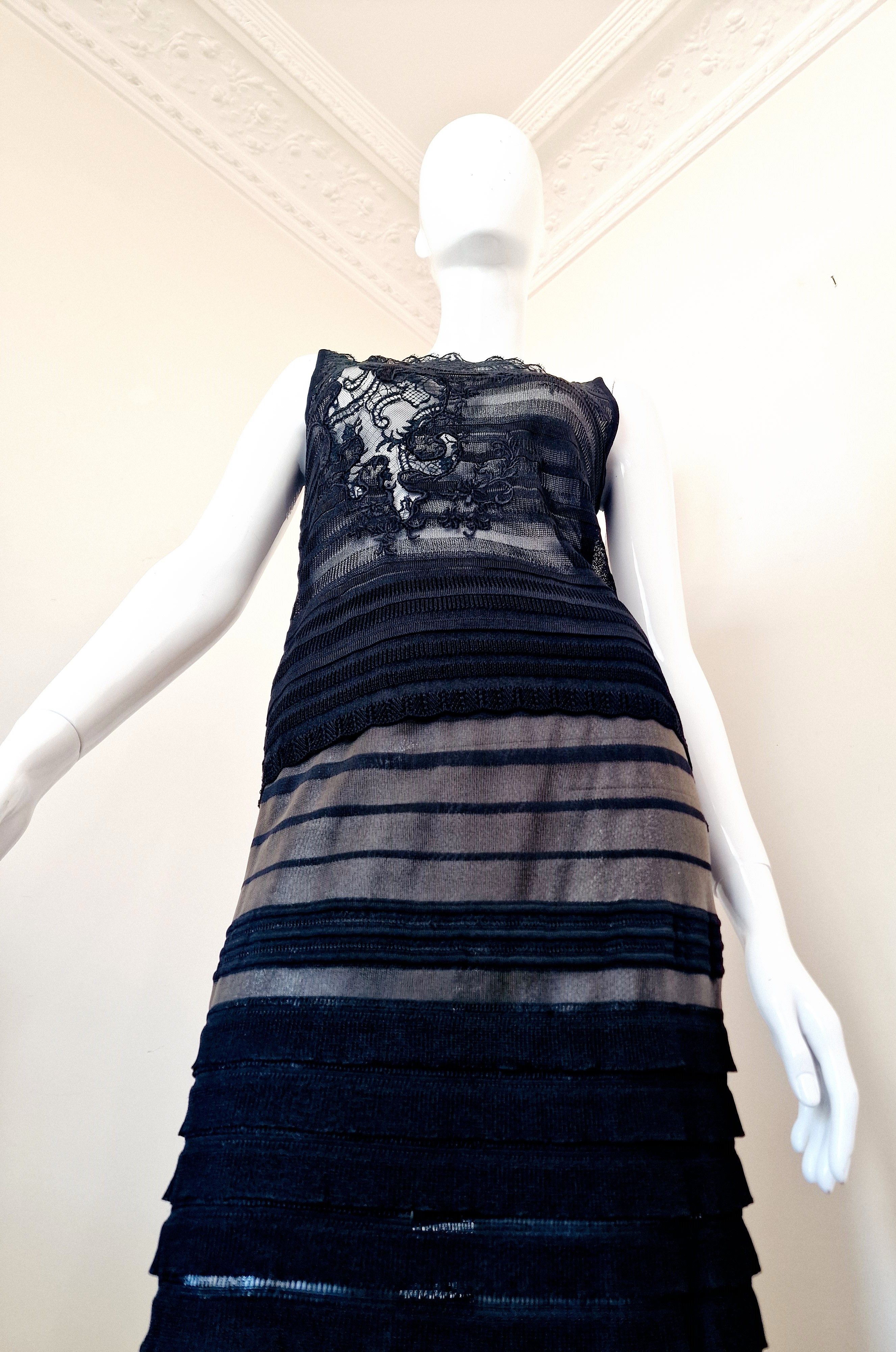 Christian Lacroix Christian Lacroix Flapper Great Gatsby 20s Pearl Dress Size M / US 6-8 / IT 42-44 - 8 Thumbnail