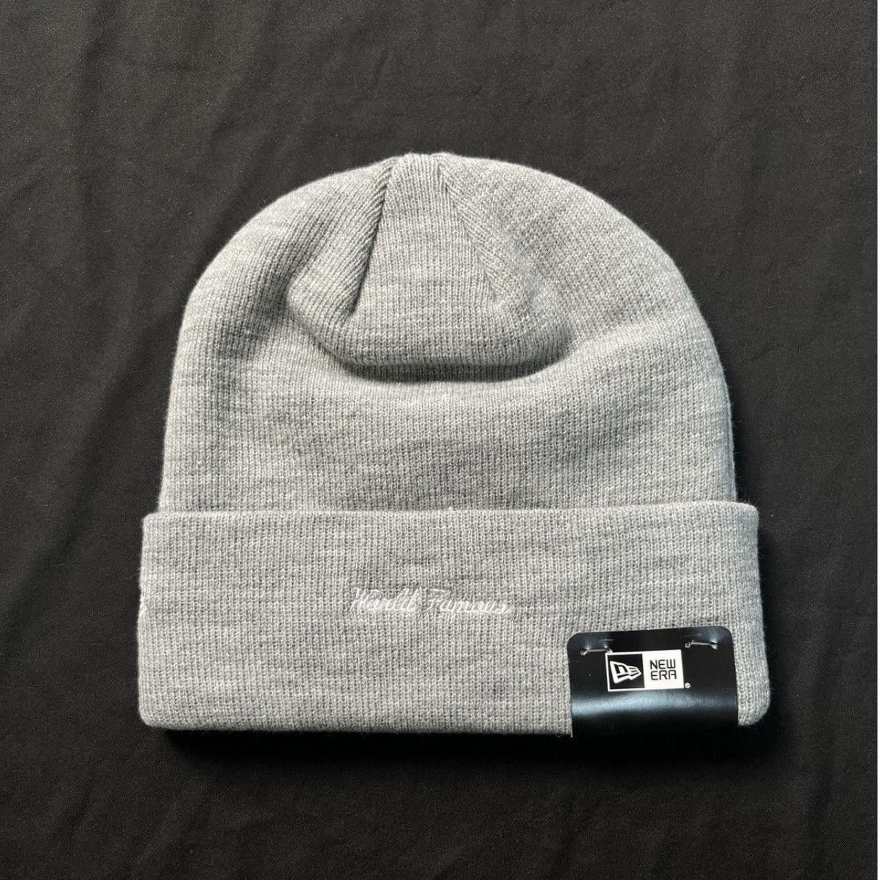 New Era × Supreme Rare Supreme New Era Camo Box Logo Beanie Hats Grey OS Size ONE SIZE - 5 Thumbnail