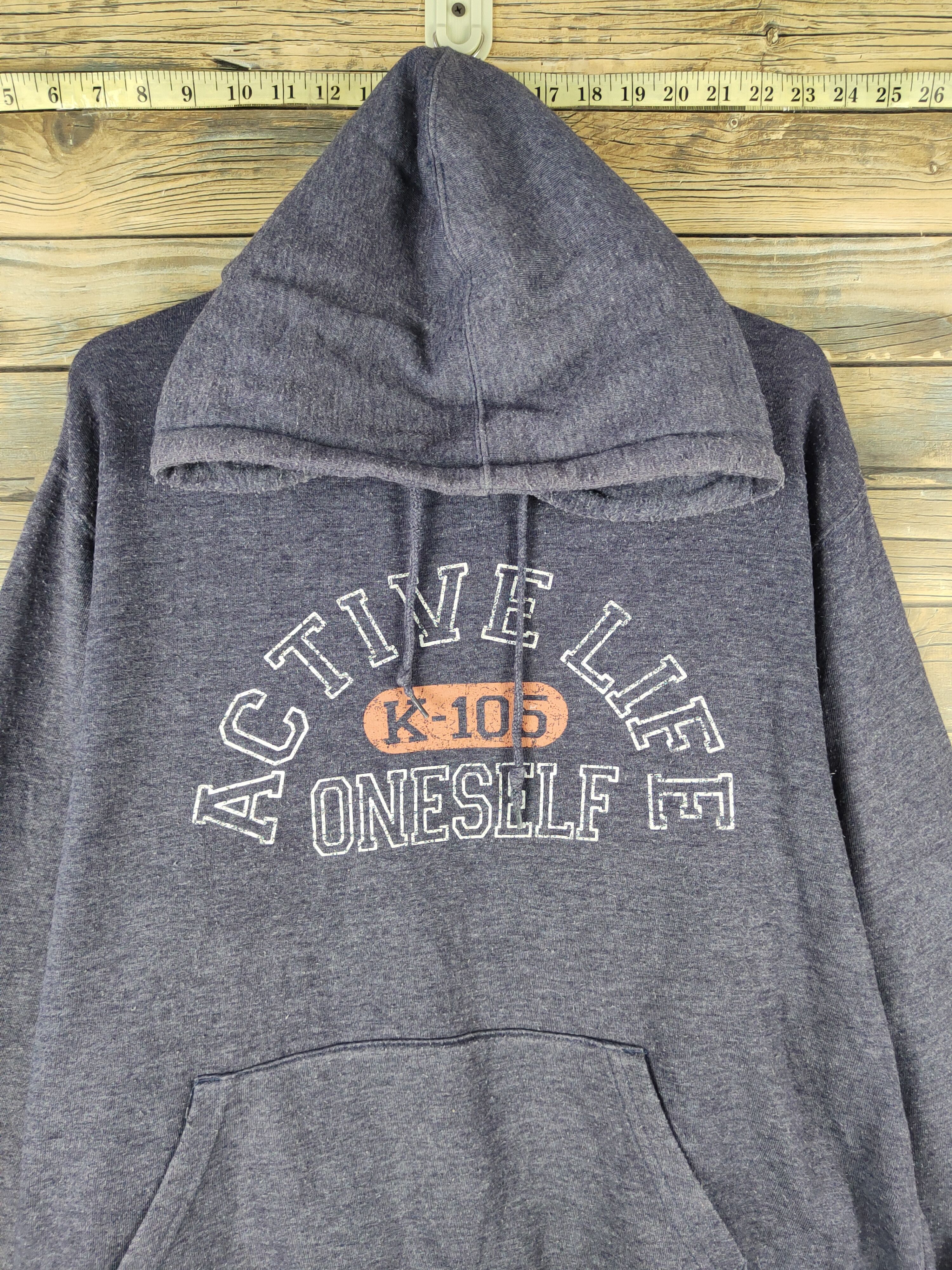 Japanese Brand DL Hill Crop Purple Hoodie Sweatshirts #2453 Size US L / EU 52-54 / 3 - 2 Thumbnail
