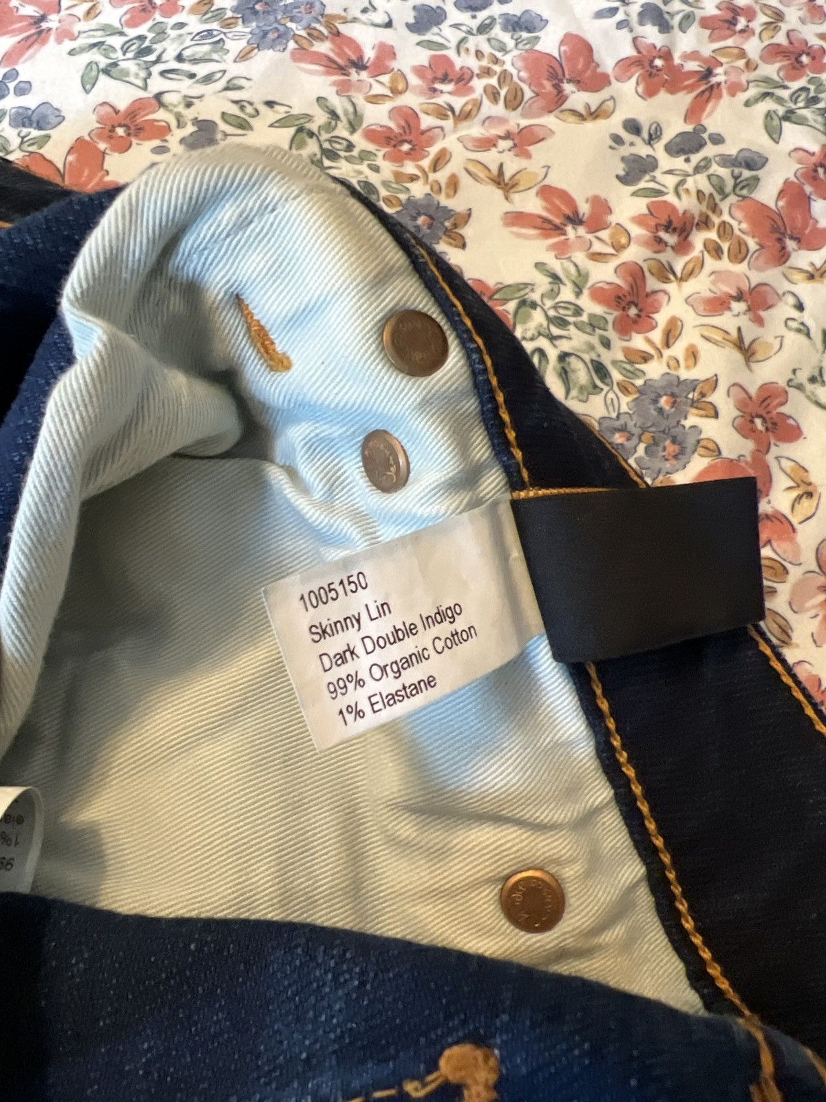 Nudie Jeans Nudie Skinny Lin Size US 30 / EU 46 - 4 Thumbnail