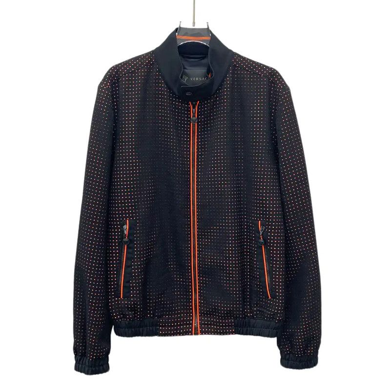 Versace Versace Color-blocked Men's Outerwear Jacket 0089 Size US L / EU 52-54 / 3 - 1 Thumbnail