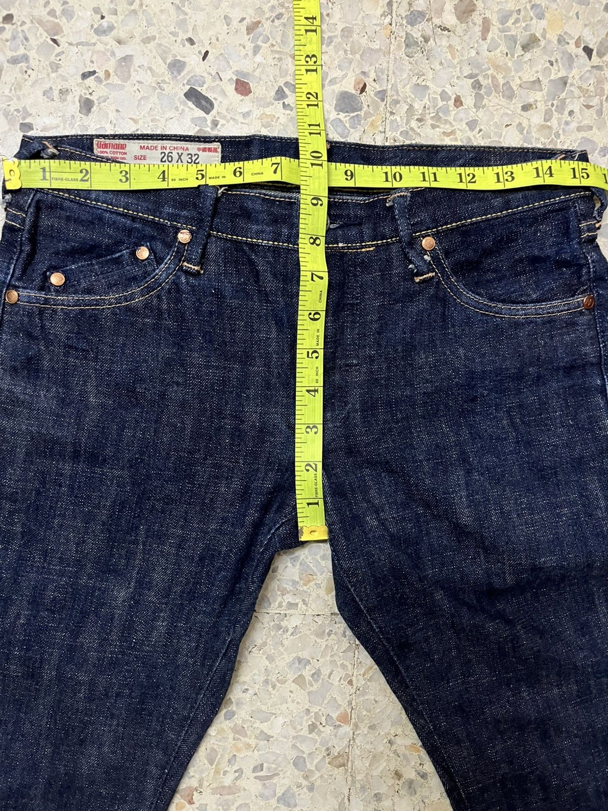 Japanese Brand Vintage Yamane selevedge bell bottom Jeans Size 31" - 8 Thumbnail