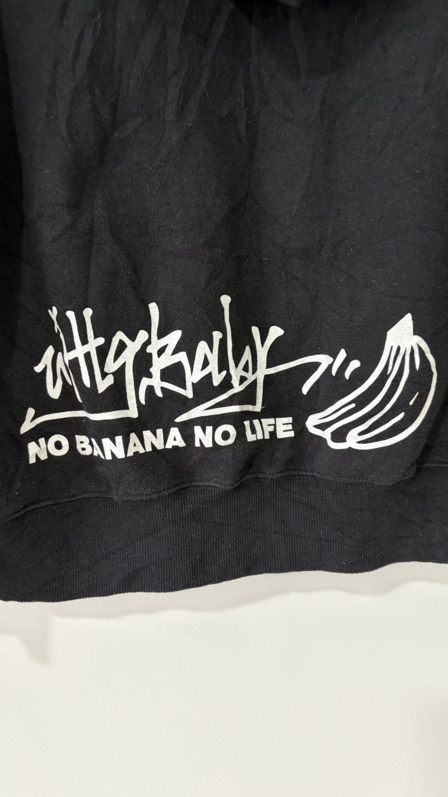 Japanese Brand Uittg baby cafe hoodie no banana no life Size US M / EU 48-50 / 2 - 4 Thumbnail