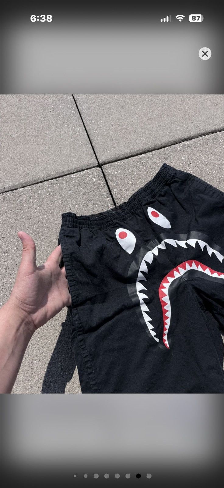 Bape BAPE Space Camo Shark Reversible Shorts Size US 32 / EU 48 - 11 Thumbnail